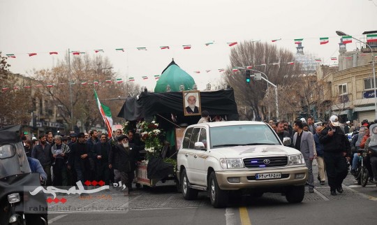 تشییع پیکر آیت‌الله امامی کاشانی +تصاویر