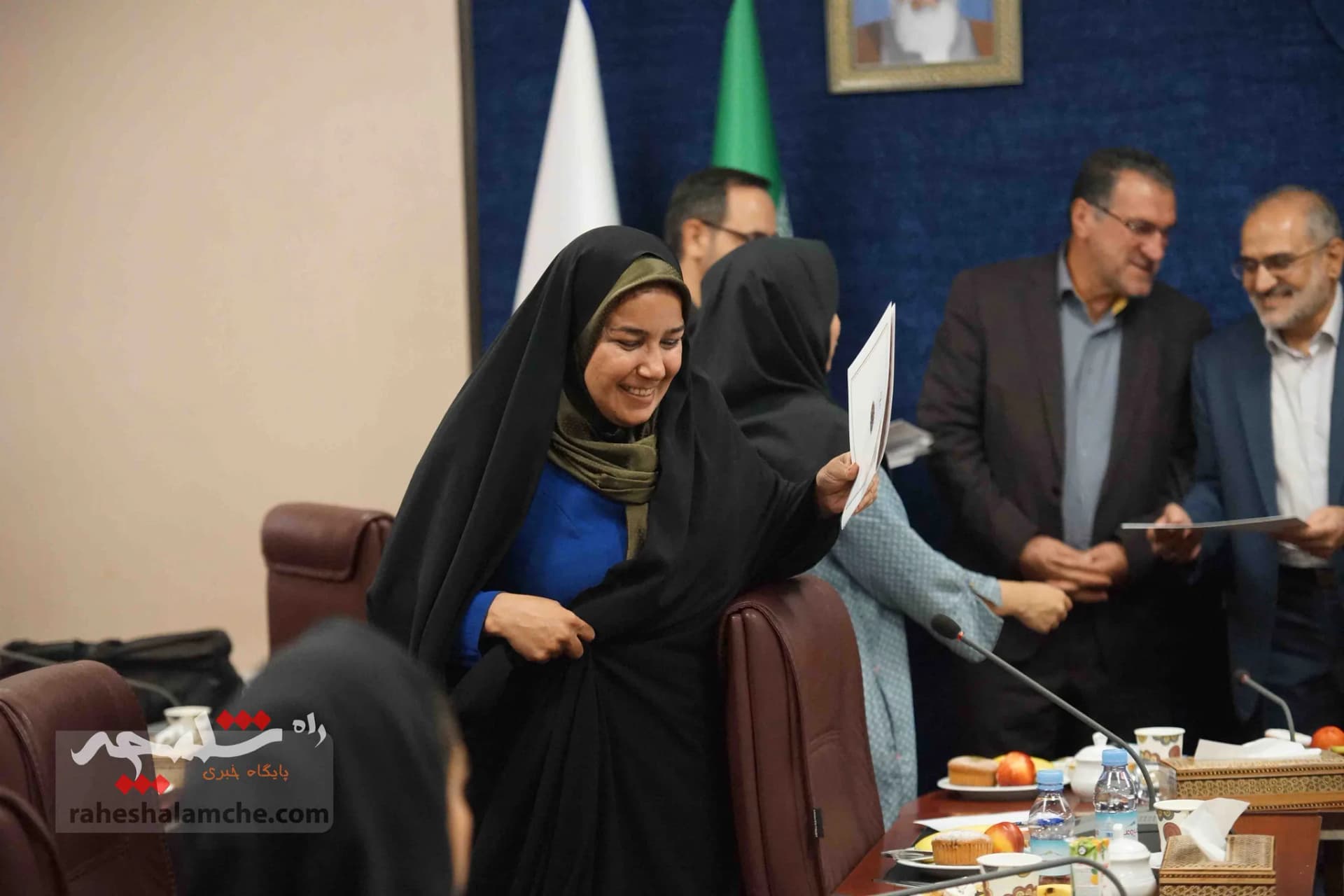 مراسم دیدار و تجلیل سیدمحمد حسینی از خبرنگاران +تصاویر — تصویر 83