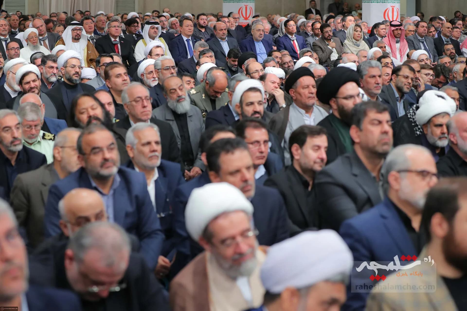 چه کسانی در مراسم تنفیذ حکم مسعود پزشکیان حضور داشتند؟ +تصاویر — تصویر 21