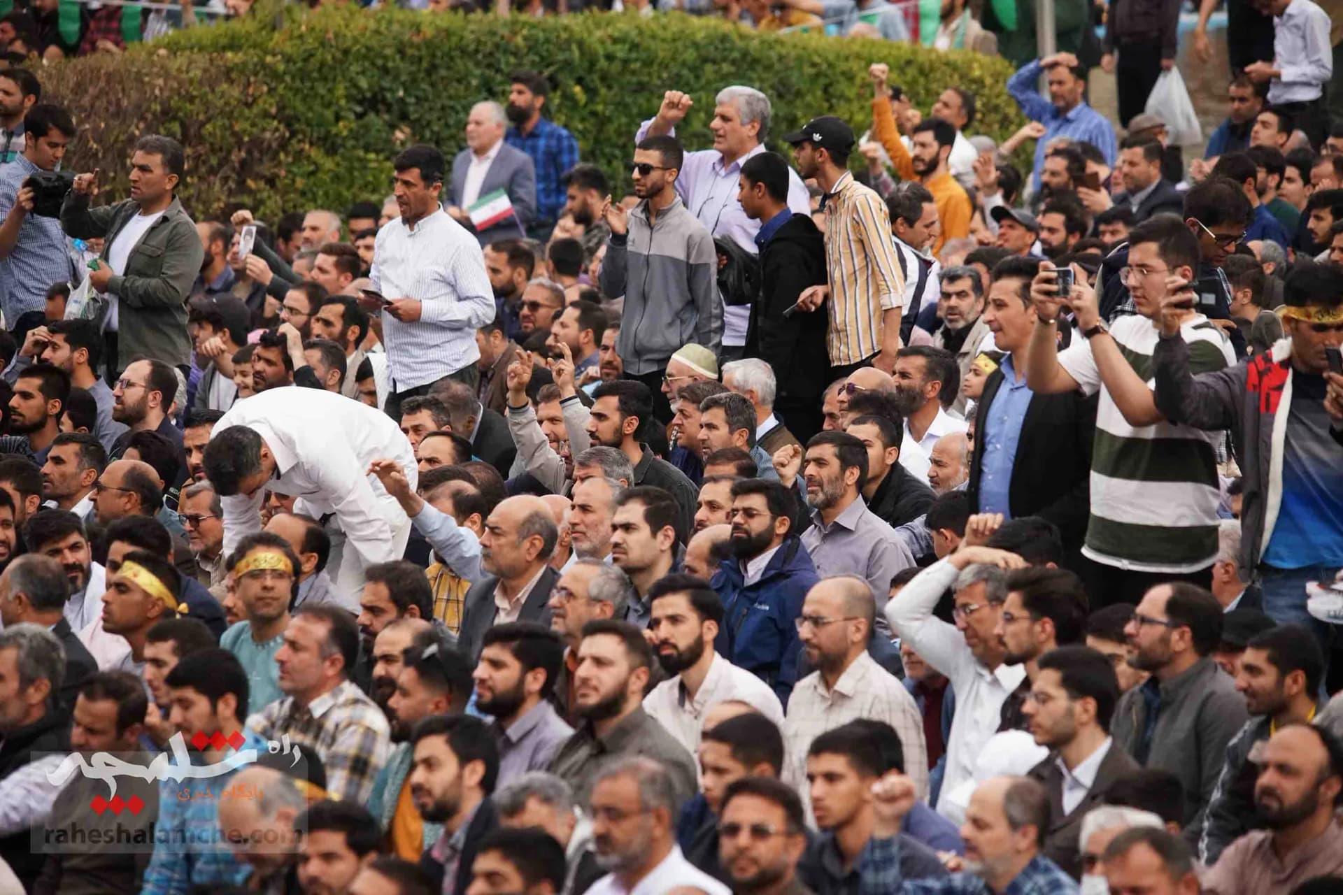 گزارش تصویری نماز عید فطر- مصلی امام خمینی(ره) تهران — تصویر 24