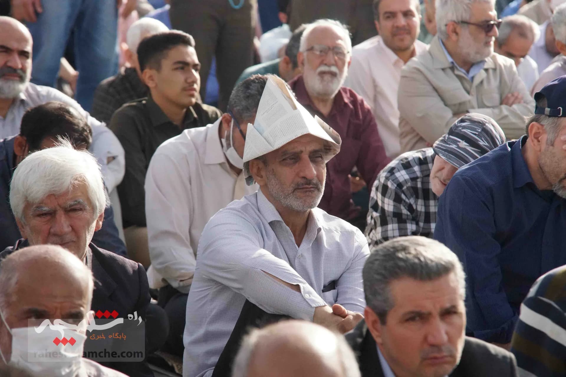 تصاویر اختصاصی راه شلمچه از بزرگترین نماز عید فطر در مصلی تهران — تصویر 6