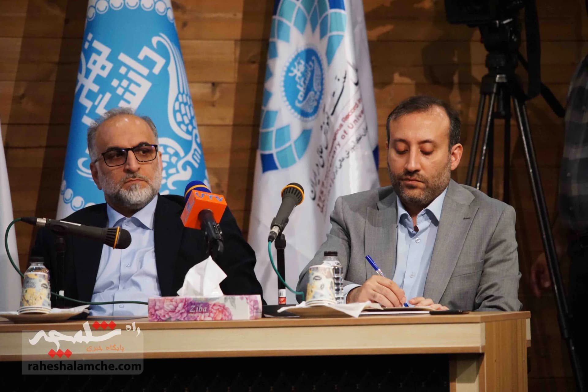 رونمایی پوستر بزرگداشت ۱۷۵۷ سال سنت آموزش عالی در دانشگاه تهران +تصاویر — تصویر 13