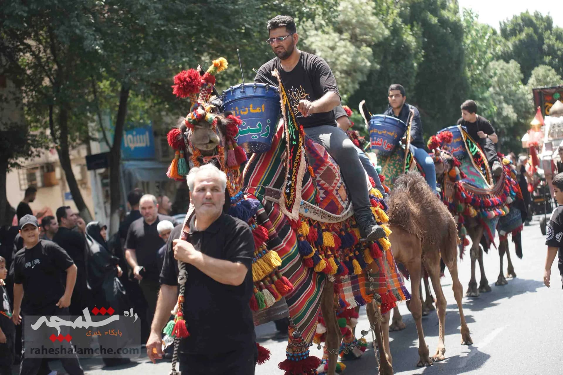 عزاداری خاص در تهران +تصاویر — تصویر 6