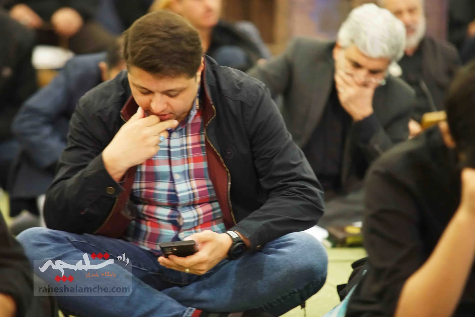 مراسم احیای شب بیست و یکم ماه مبارک رمضان +تصاویر — تصویر 26