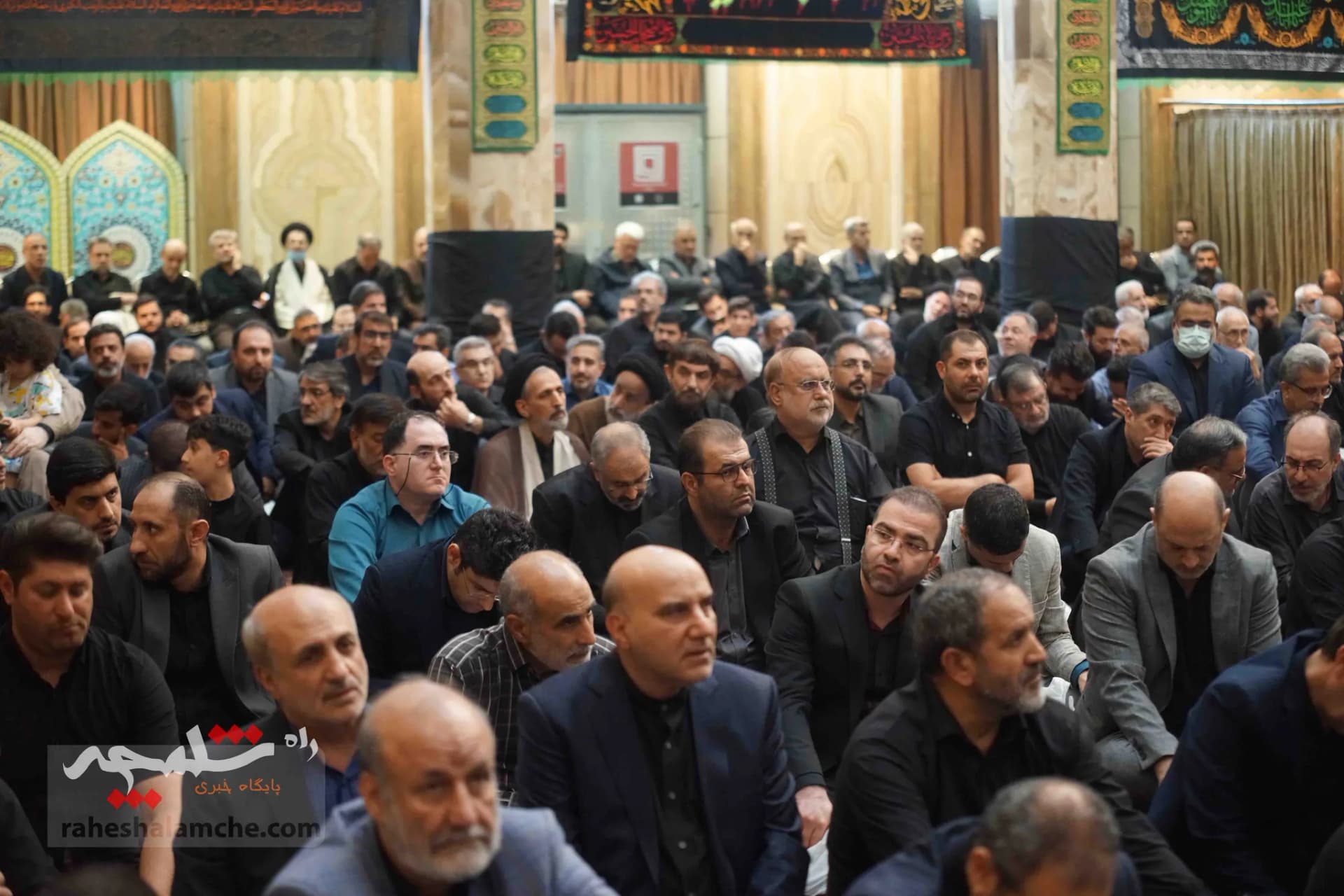 مراسم ختم پدر شهیدان حجازی چه کسانی حضور داشتند؟ +تصاویر — تصویر 121