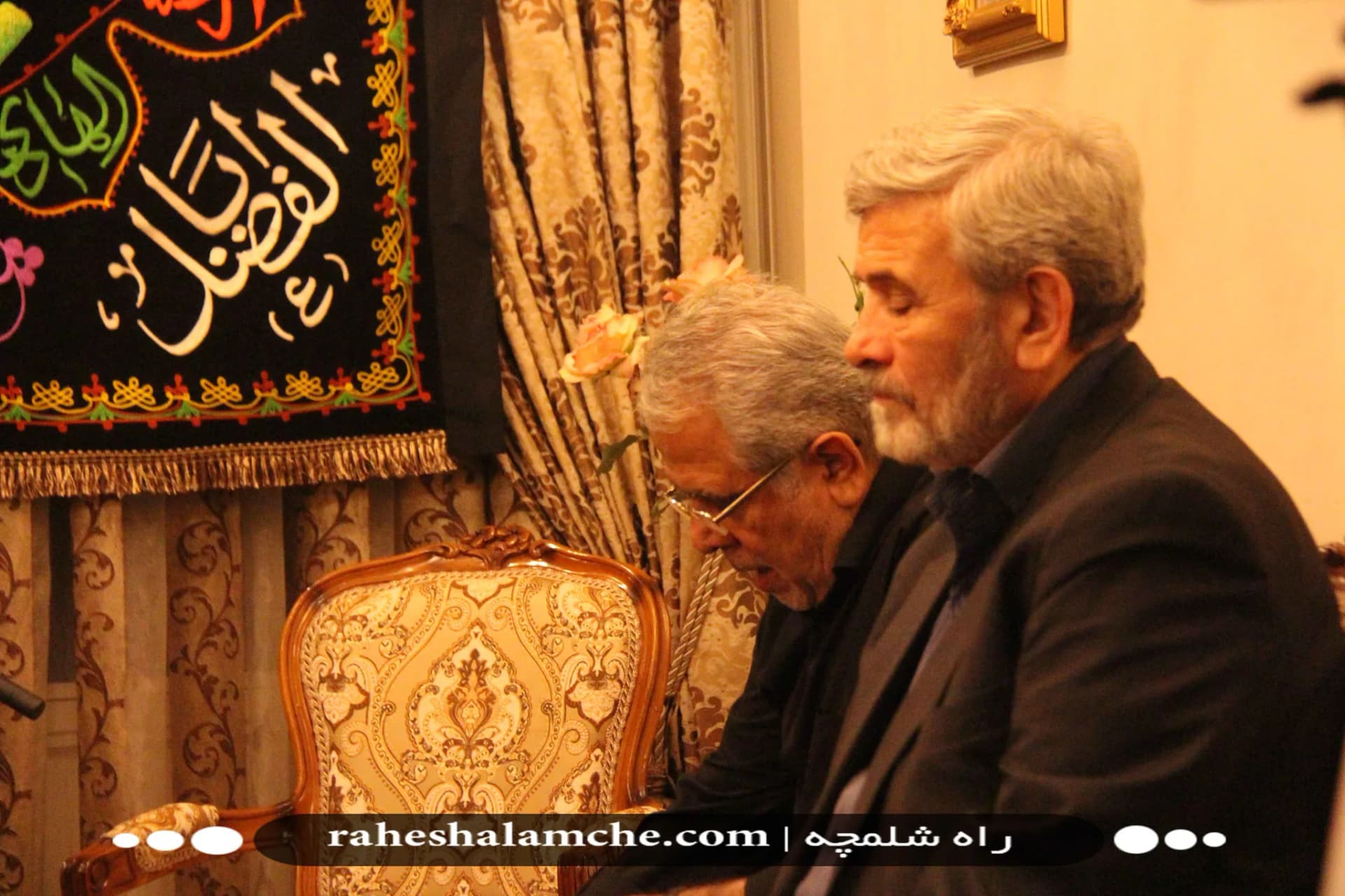 مراسم عزای هفتم سیدالشهدا(ع) هیئت قمر بنی‌هاشم(ع) در محله ظهیرالاسلام تهران/ تصاویر — تصویر 6