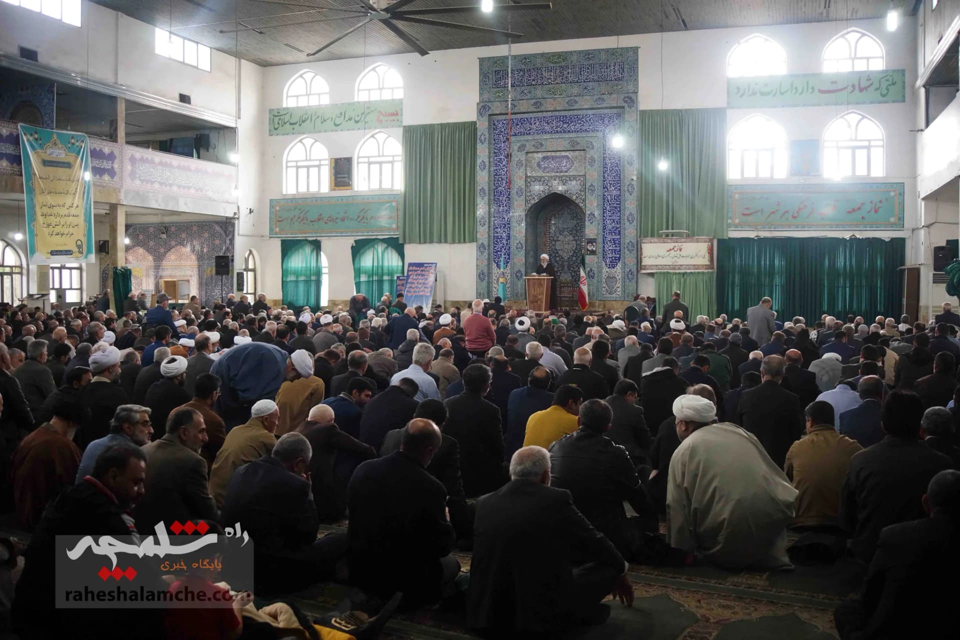 نماز جمعه این هفته قائمشهر برگزار شد +تصاویر — تصویر 2