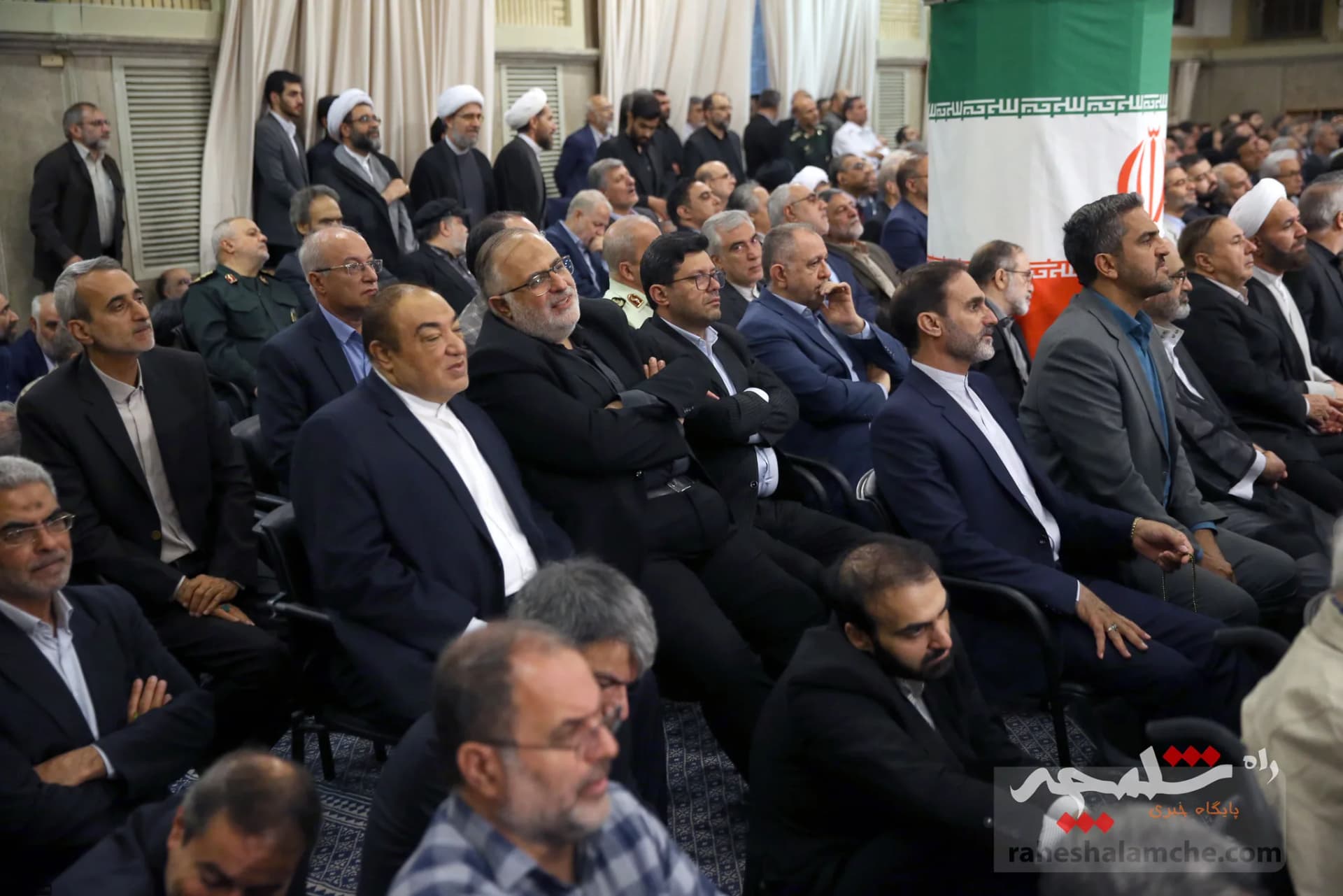 چه کسانی در مراسم تنفیذ حکم مسعود پزشکیان حضور داشتند؟ +تصاویر — تصویر 43