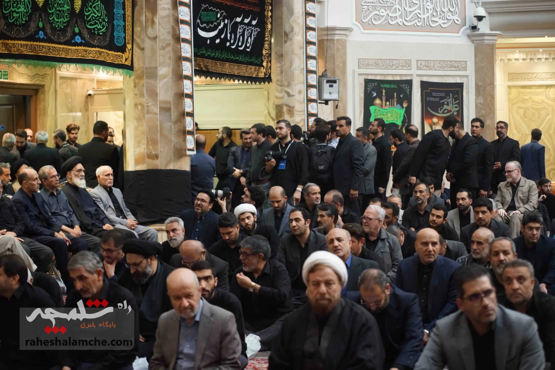 مراسم ختم پدر شهیدان حجازی چه کسانی حضور داشتند؟ +تصاویر — تصویر 110