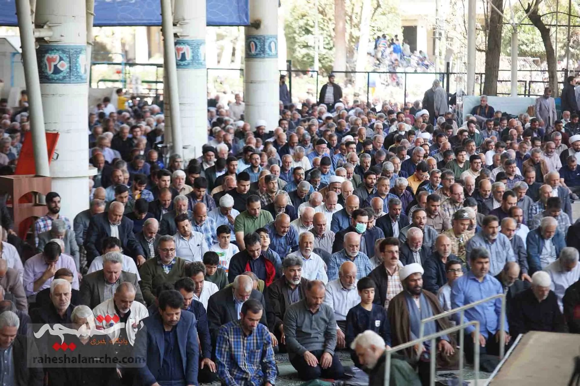 آخرین نمازجمعه ماه مبارک رمضان برگزار شد +تصاویر — تصویر 28
