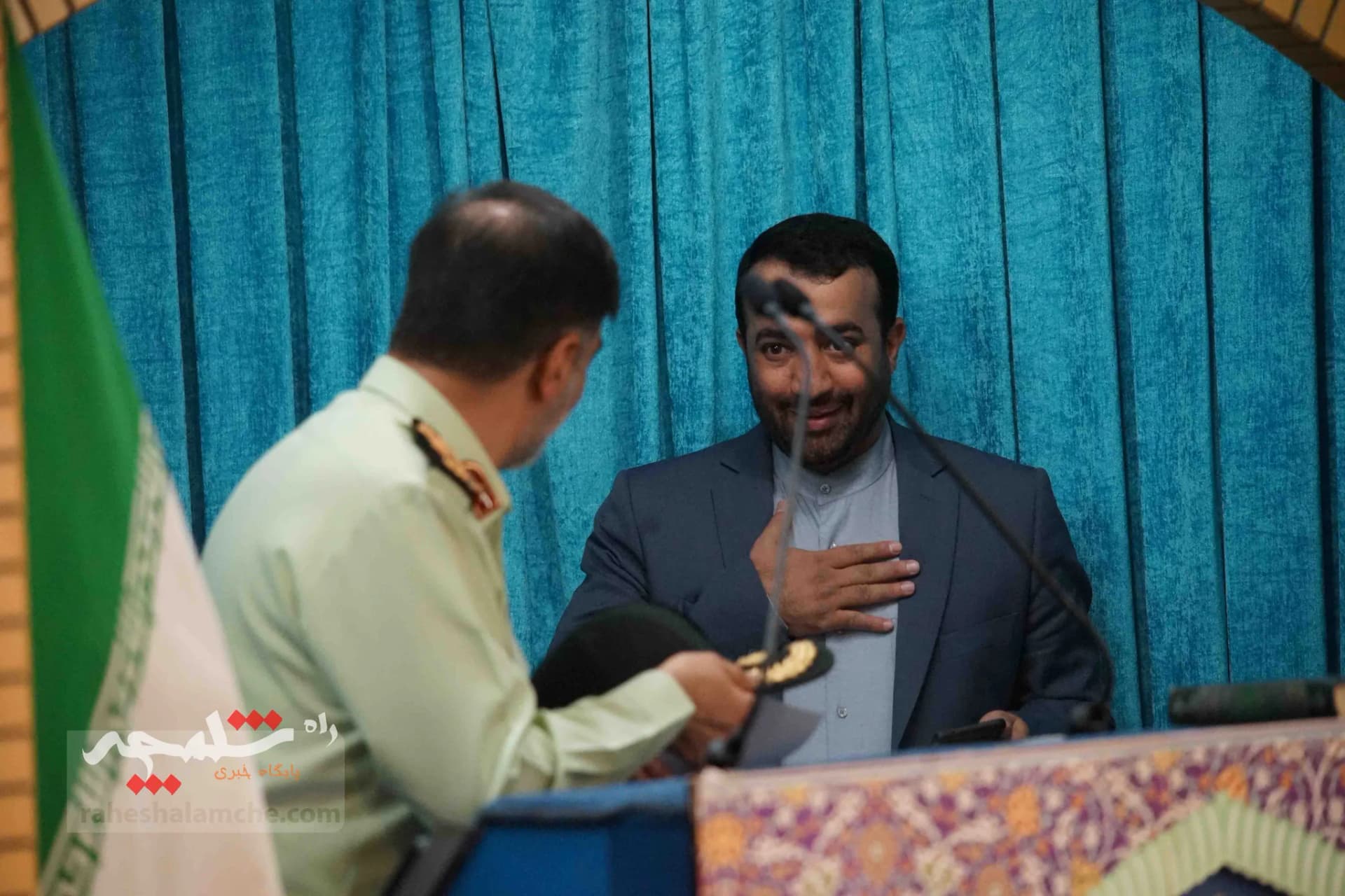 گزارش تصویری نمازجمعه تهران در هفته نیروی انتظامی — تصویر 15
