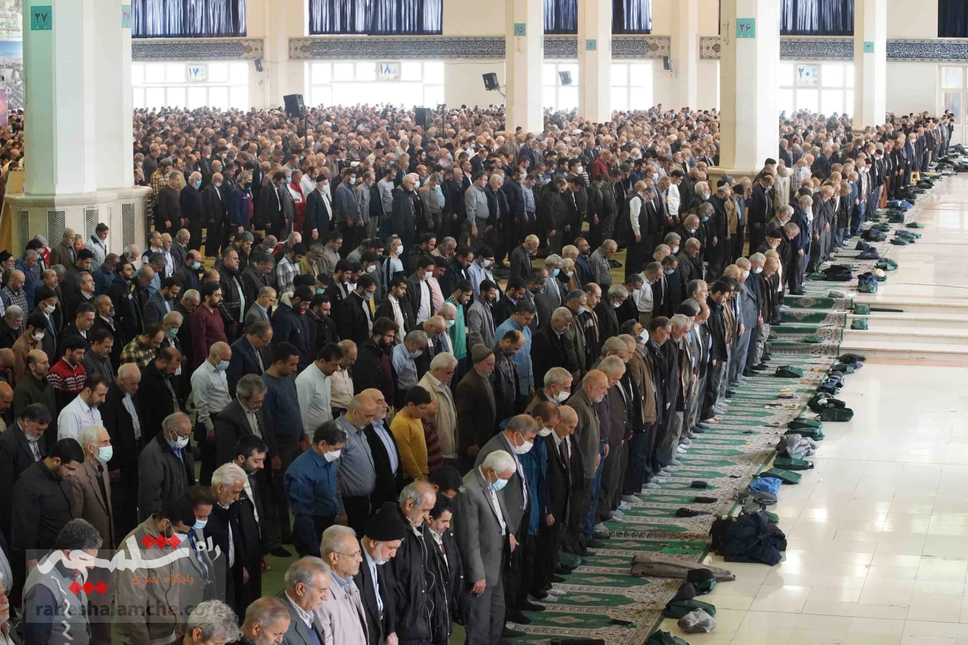 نماز جمعه این هفته تهران برگزار شد +تصاویر — تصویر 41
