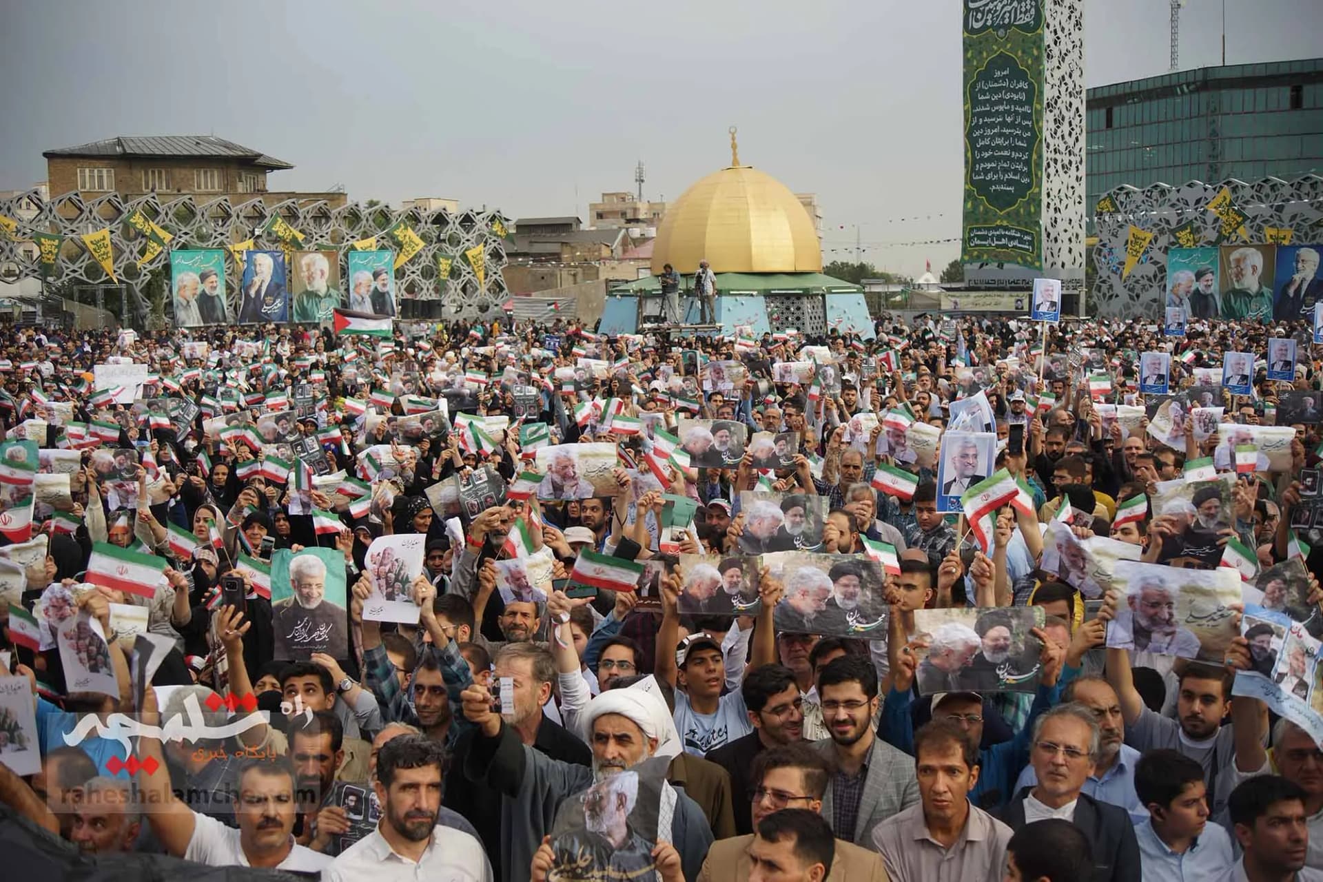 همایش جلیلی در میدان امام حسین(ع) چه گذشت؟ +تصاویر و فیلم — تصویر 12