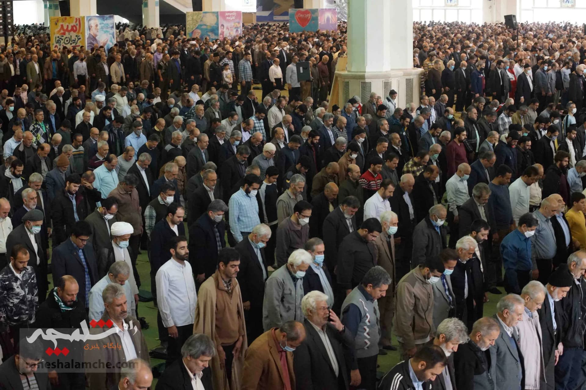 نماز جمعه این هفته تهران برگزار شد +تصاویر — تصویر 42