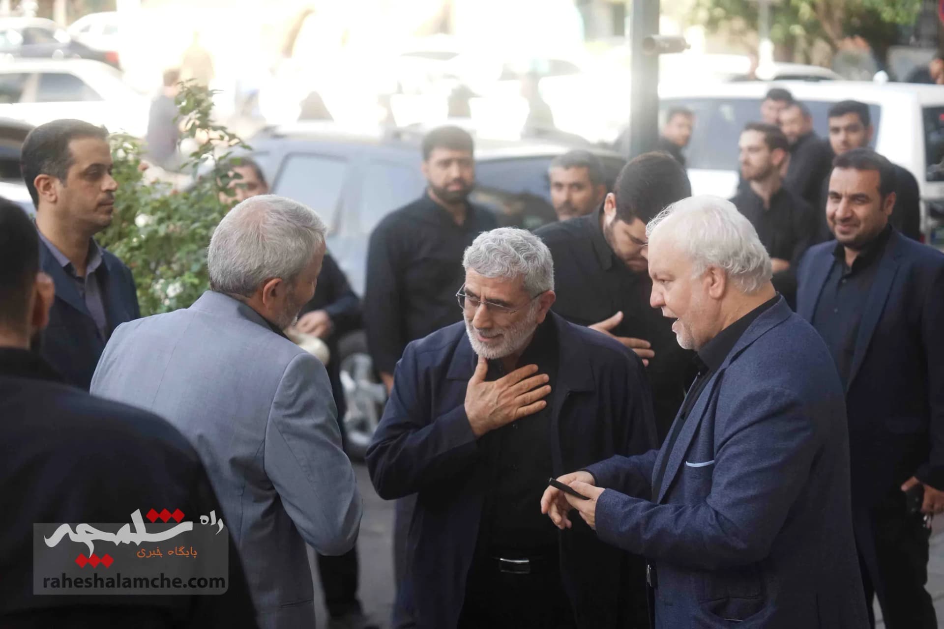 مراسم ختم پدر شهیدان حجازی چه کسانی حضور داشتند؟ +تصاویر — تصویر 99