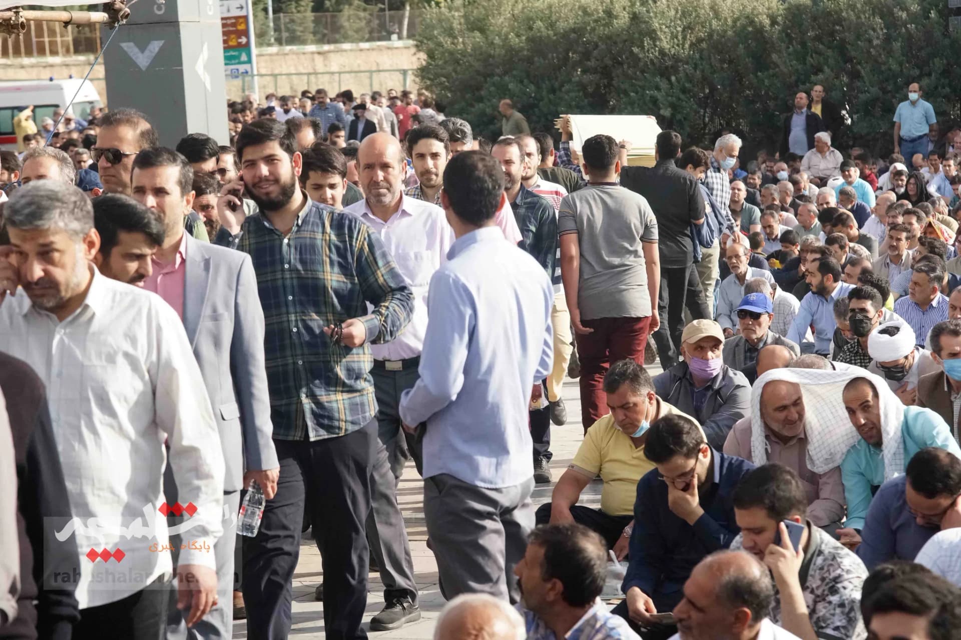 تصاویر اختصاصی راه شلمچه از بزرگترین نماز عید فطر در مصلی تهران — تصویر 4