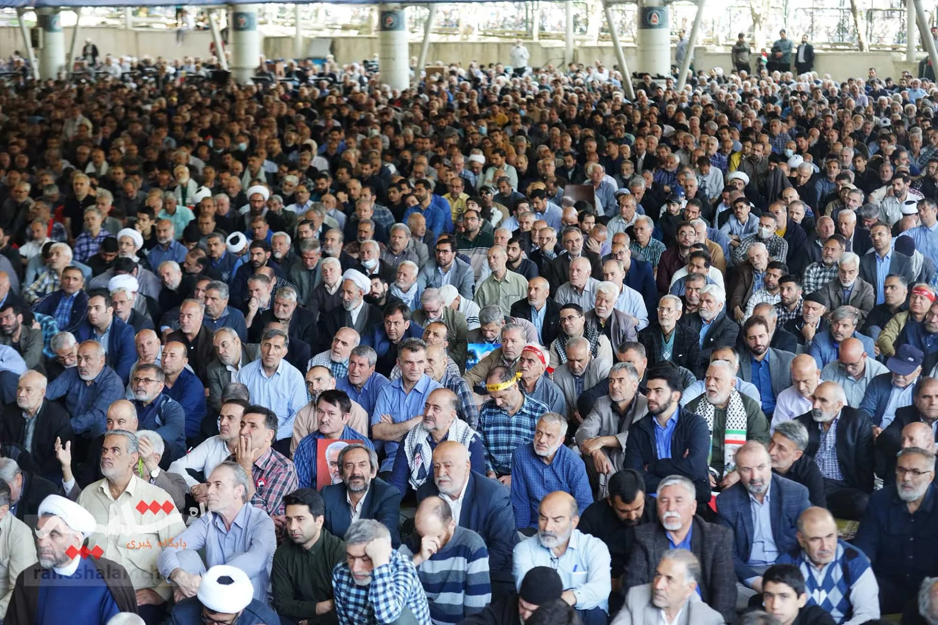 آخرین نمازجمعه ماه مبارک رمضان برگزار شد +تصاویر — تصویر 4