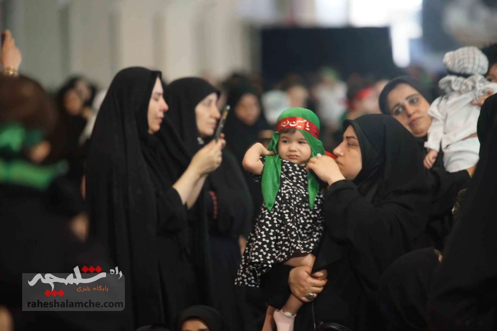 اجتماع بزرگ شیرخوارگان حسینی به یاد کودکان غزه + تصاویر — تصویر 33