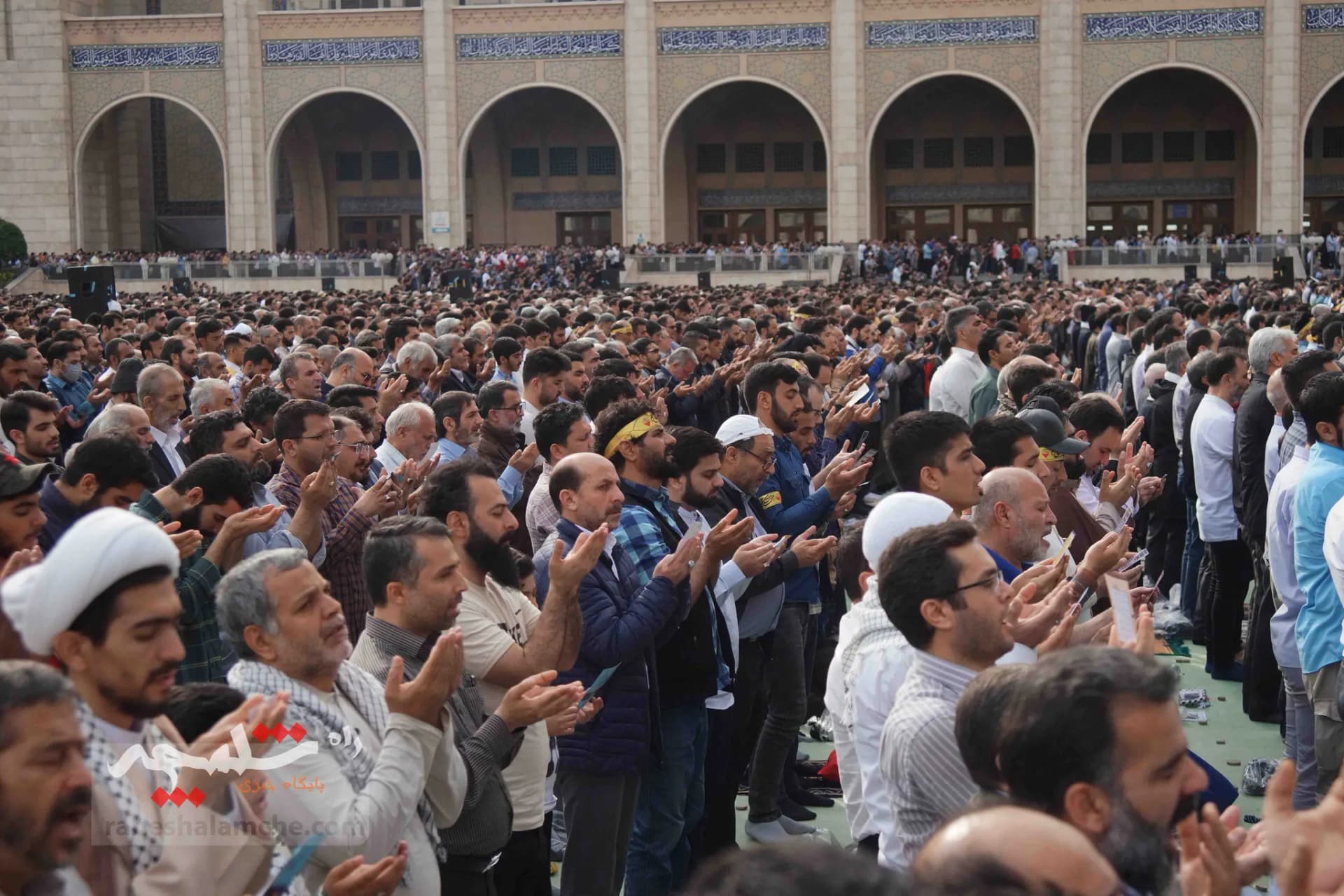 گزارش تصویری نماز عید فطر- مصلی امام خمینی(ره) تهران — تصویر 9
