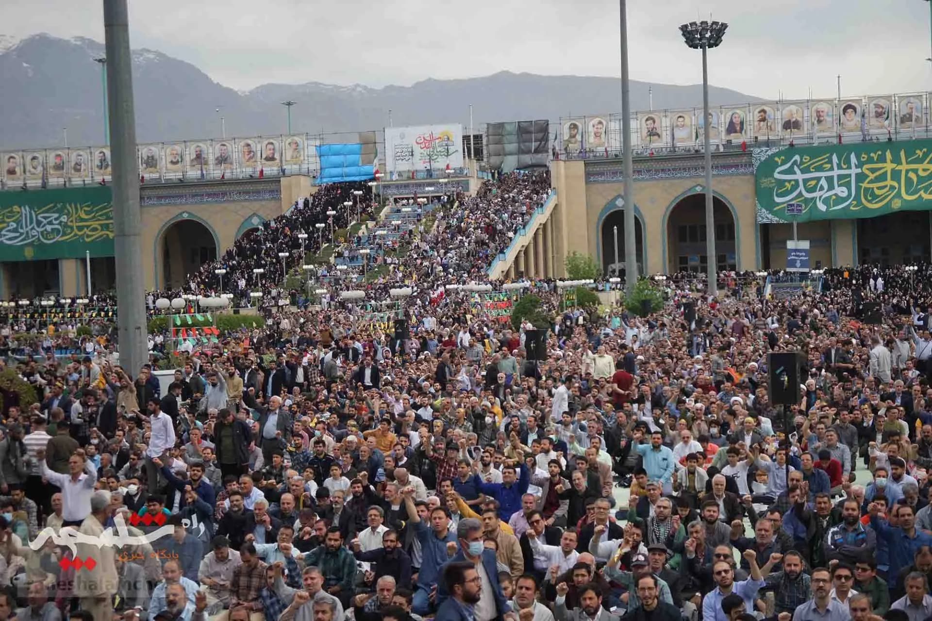 گزارش تصویری نماز عید فطر- مصلی امام خمینی(ره) تهران — تصویر 26