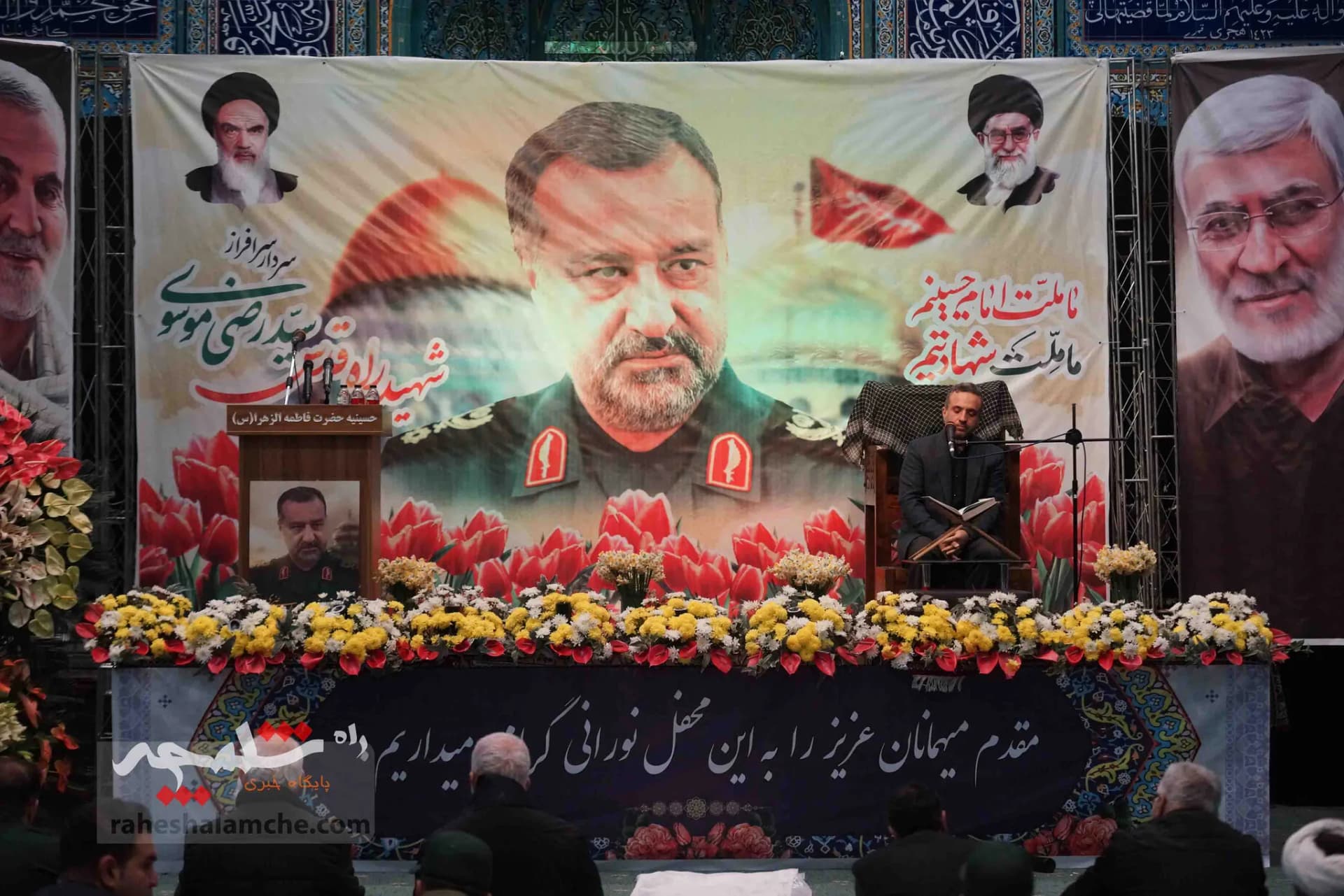 مراسم گرامی‌داشت شهادت سردار موسوی +تصاویر — تصویر 9