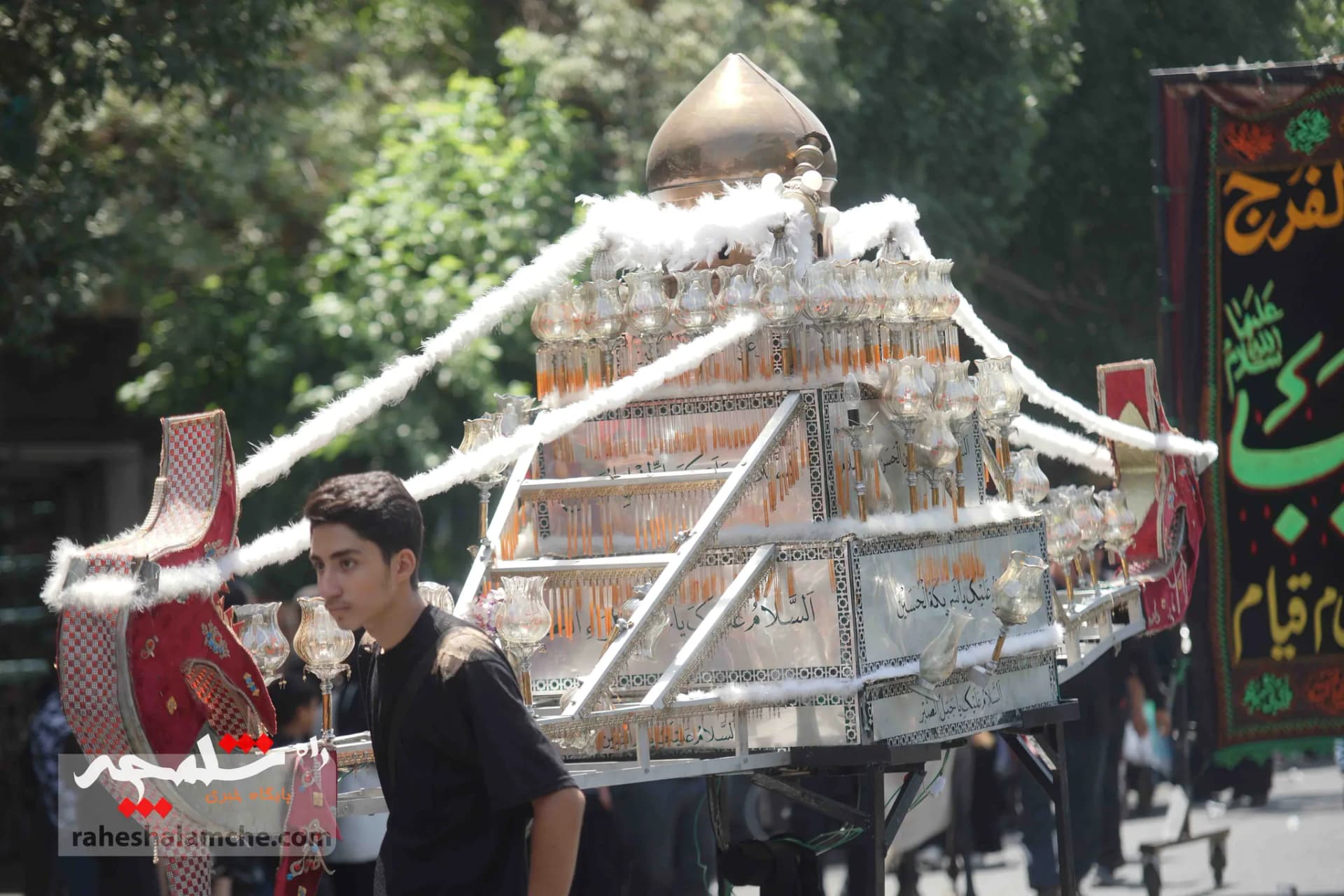 عزاداری خاص در تهران +تصاویر — تصویر 7
