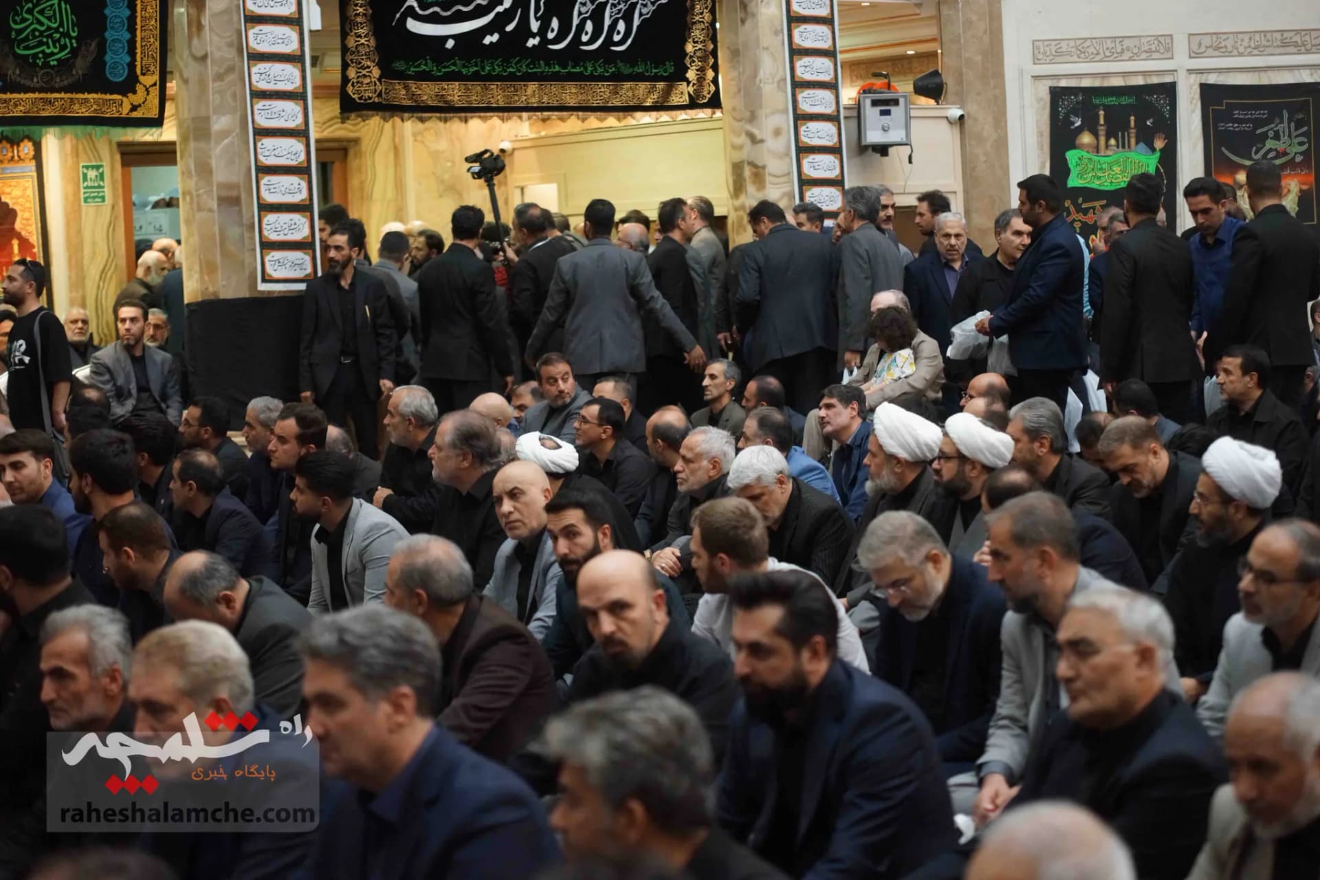 مراسم ختم پدر شهیدان حجازی چه کسانی حضور داشتند؟ +تصاویر — تصویر 17
