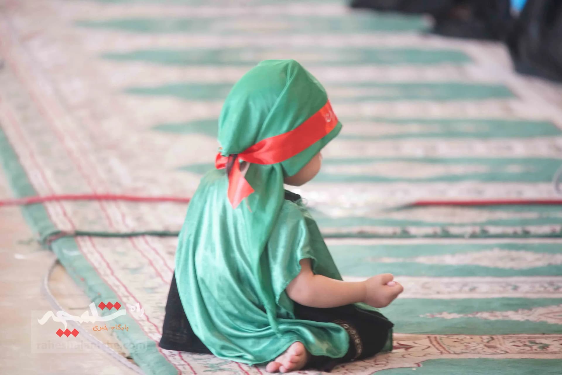 اجتماع بزرگ شیرخوارگان حسینی به یاد کودکان غزه + تصاویر — تصویر 3