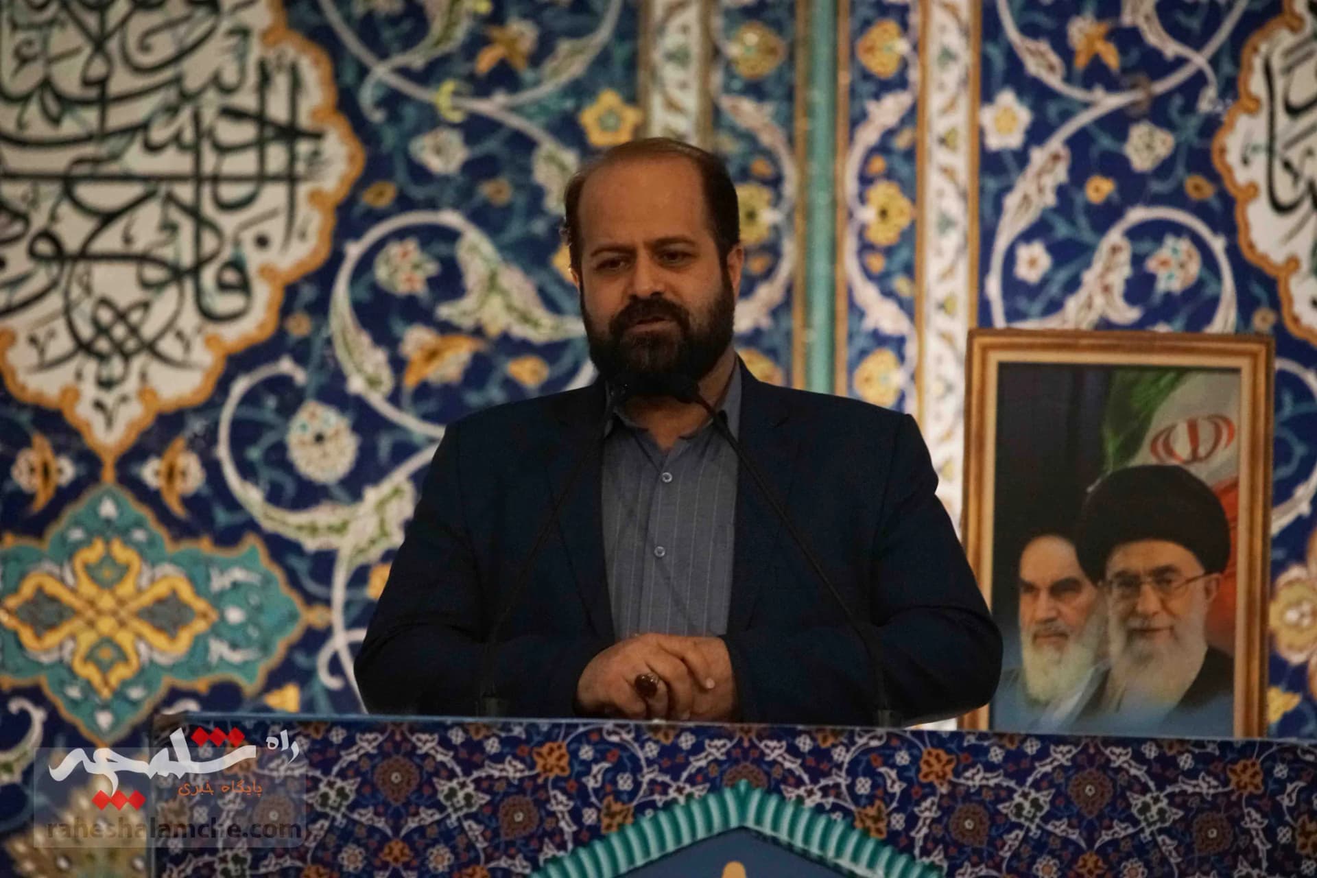 تصاویر نماز جمعه تهران در اولین روز زمستان 1402 — تصویر 2