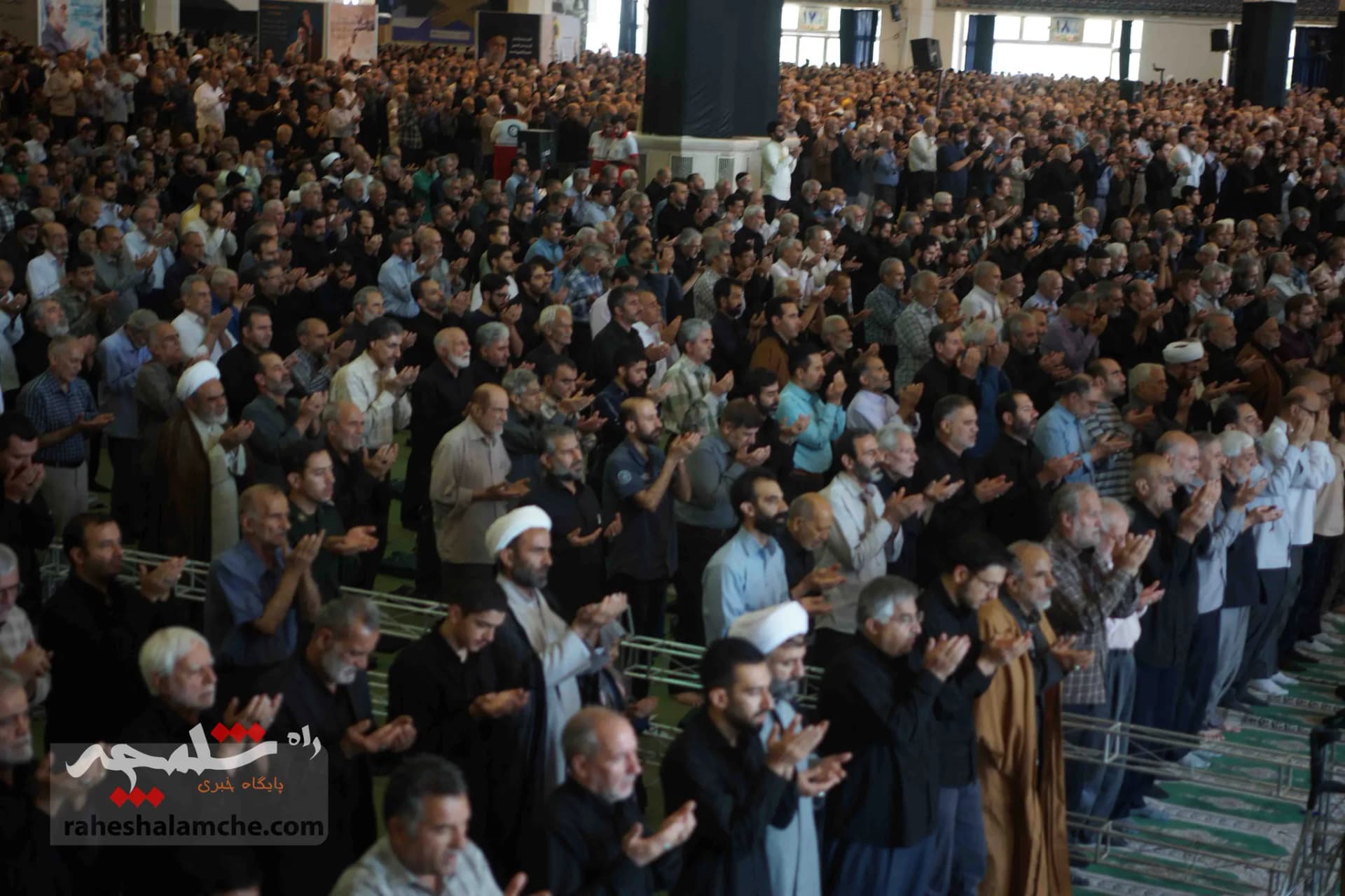نماز جمعه امروز(20 مرداد) در تهران برگزار شد +تصاویر — تصویر 55
