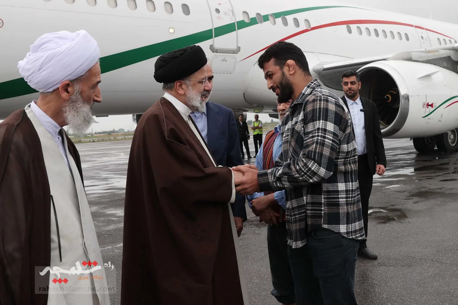 ورود رئیس‌جمهور به مازندران +تصاویر — تصویر 9