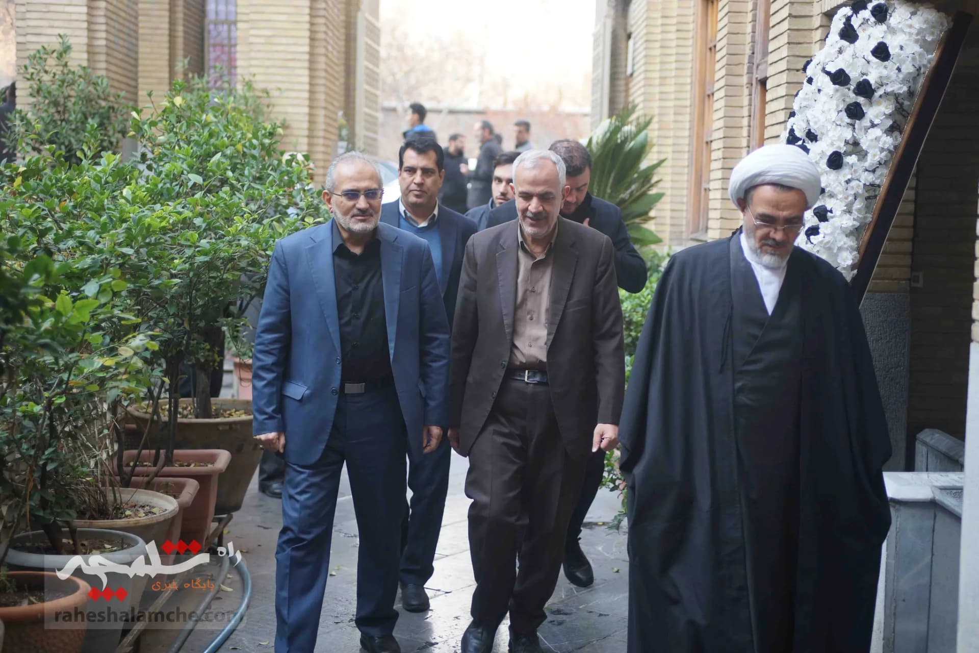 مراسم ختم مادر همسر آملی لاریجانی برگزار شد +تصاویر — تصویر 8