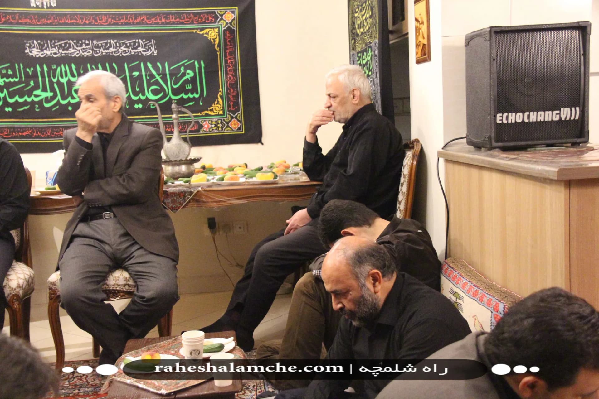 مراسم عزای هفتم سیدالشهدا(ع) هیئت قمر بنی‌هاشم(ع) در محله ظهیرالاسلام تهران/ تصاویر — تصویر 18