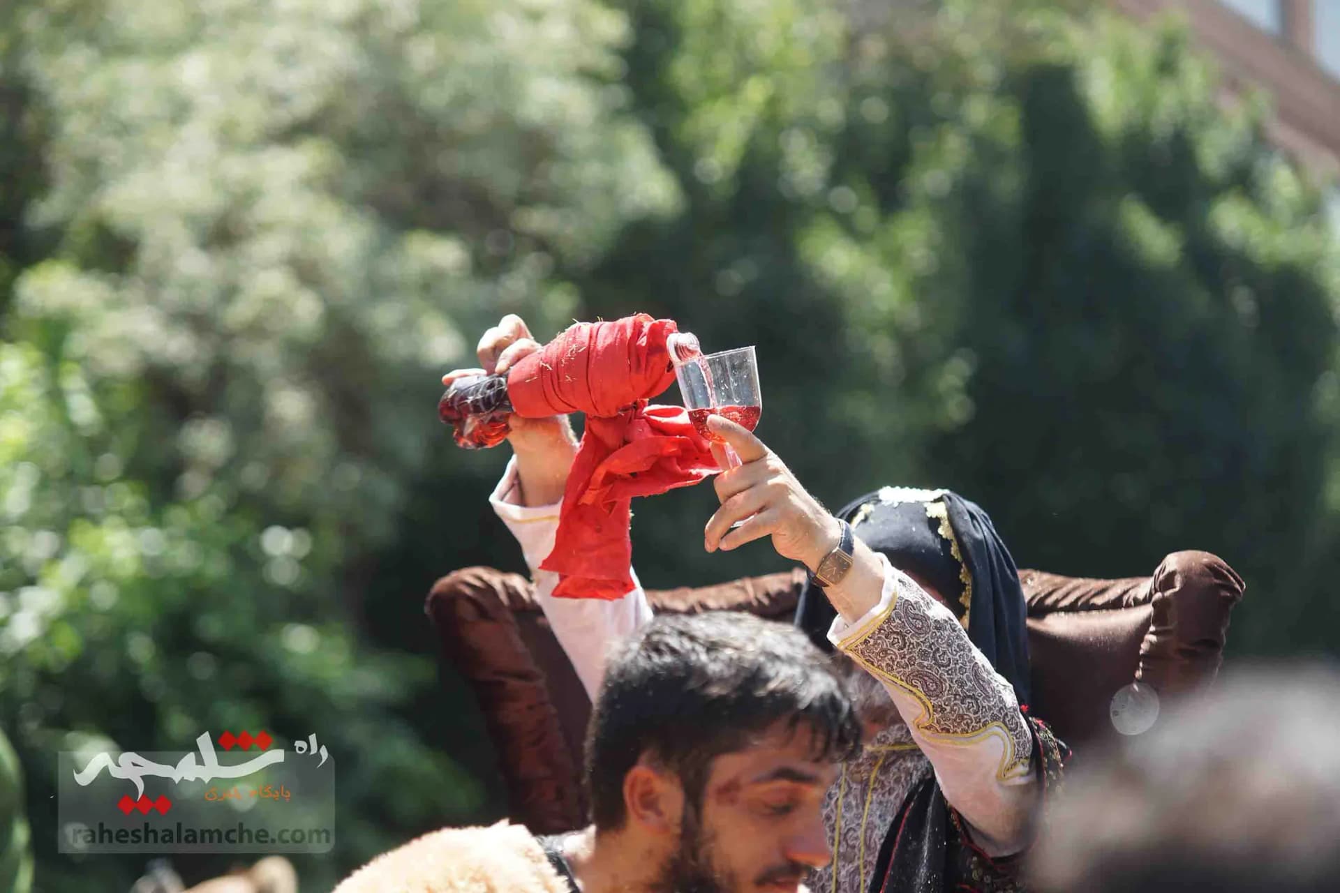 عزاداری خاص در تهران +تصاویر — تصویر 12