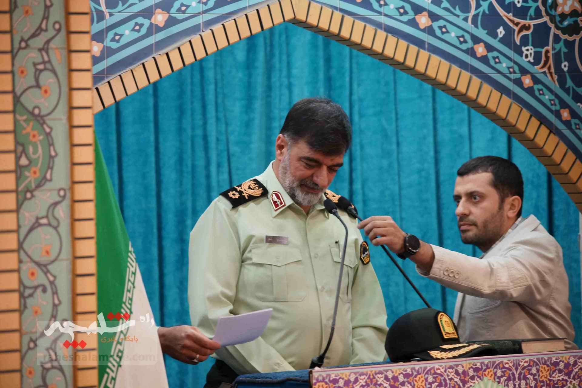 گزارش تصویری نمازجمعه تهران در هفته نیروی انتظامی — تصویر 8