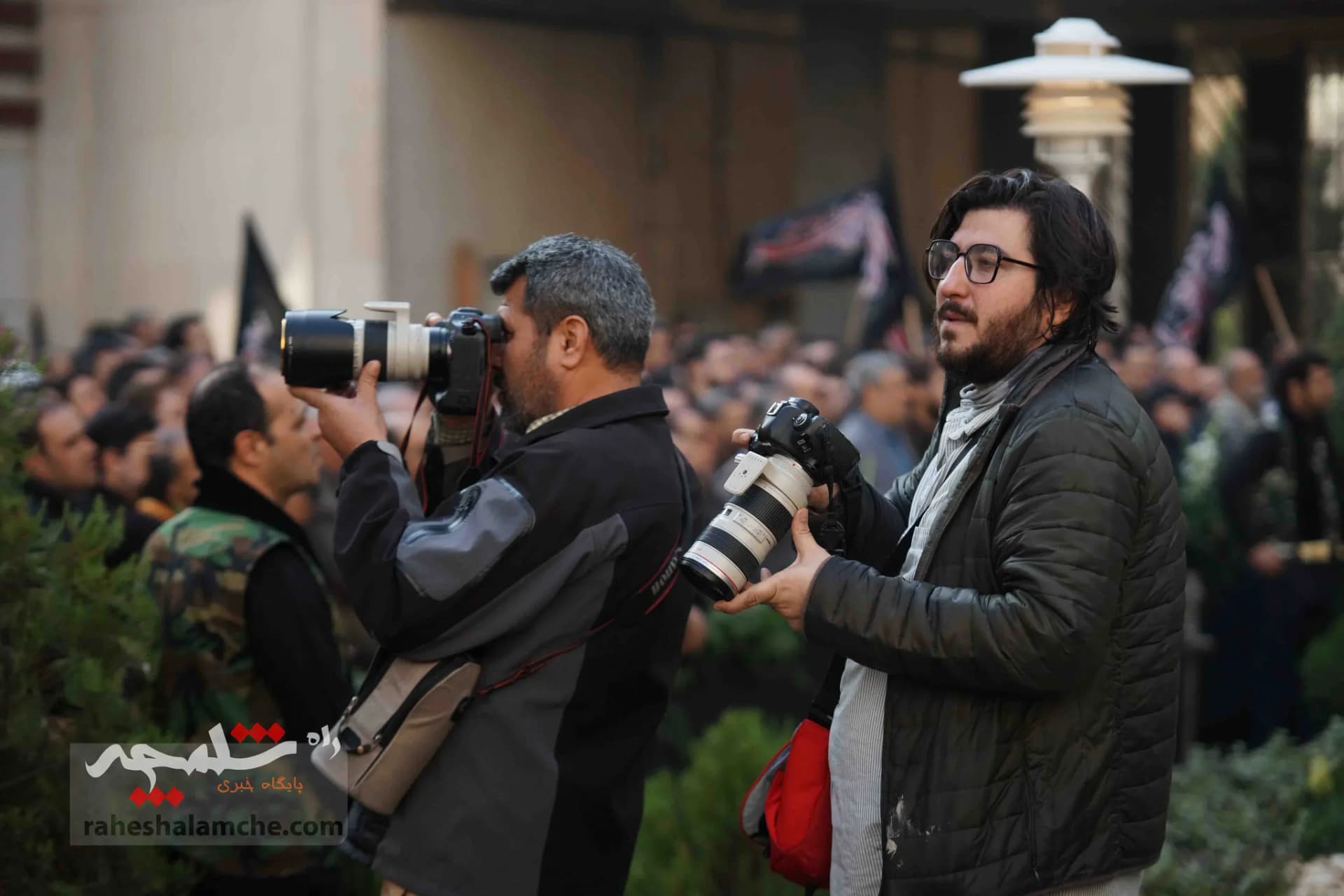 گزارش تصویری تشییع و خاکسپاری شهید گمنام در وزارت فرهنگ و ارشاد اسلامی — تصویر 30