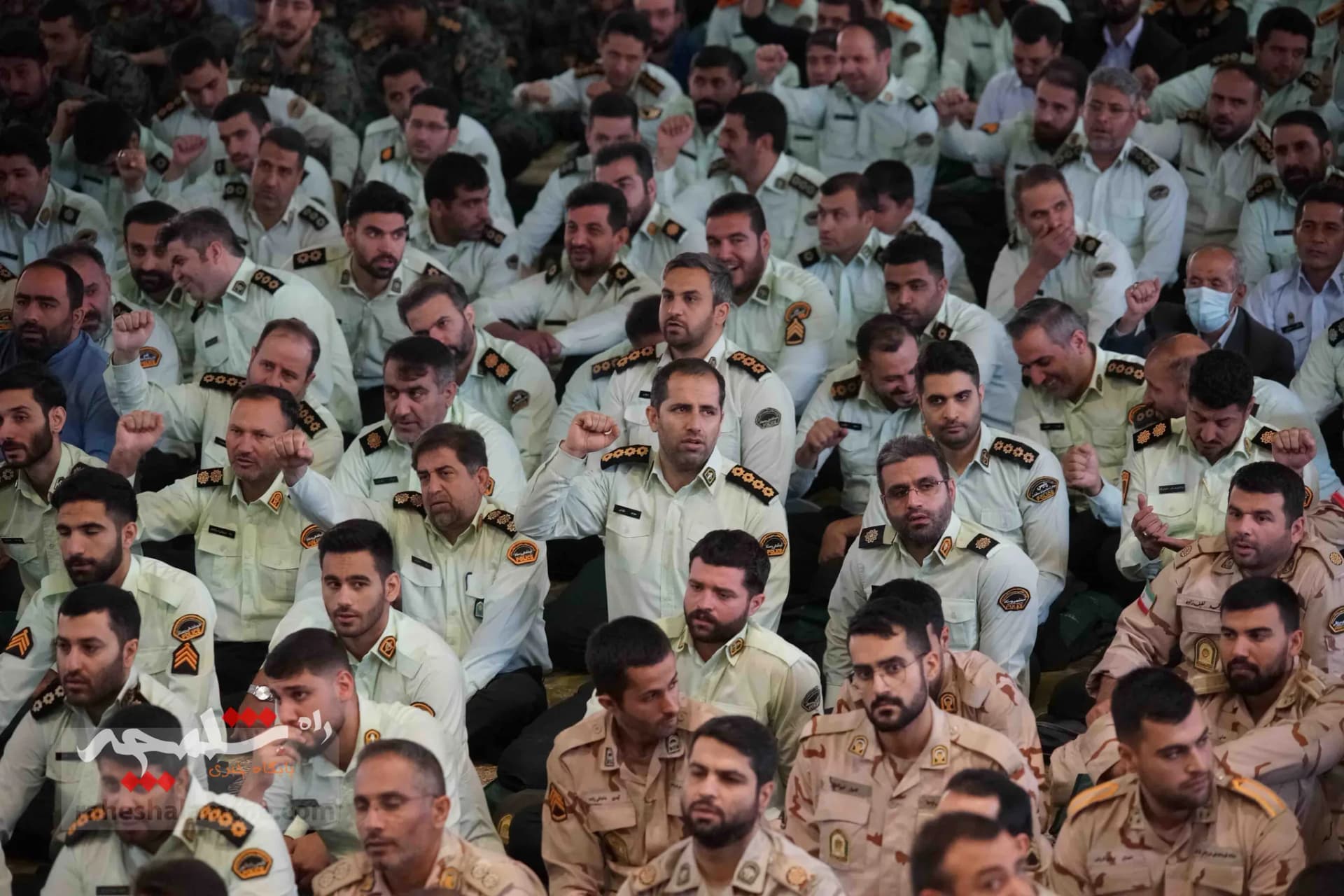 گزارش تصویری نمازجمعه تهران در هفته نیروی انتظامی — تصویر 18