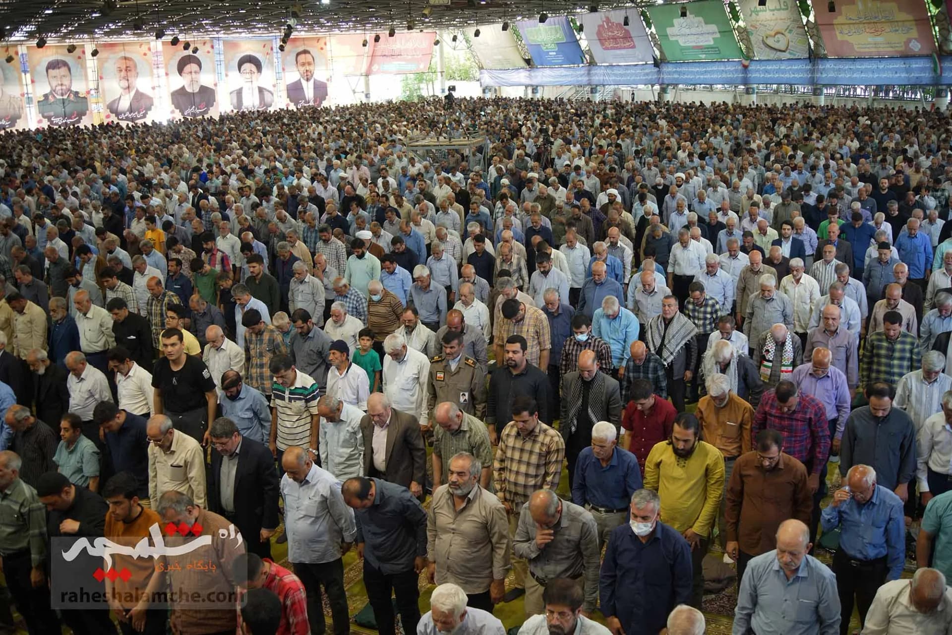 نماز جمعه این هفته تهران برگزار شد +تصاویر — تصویر 47
