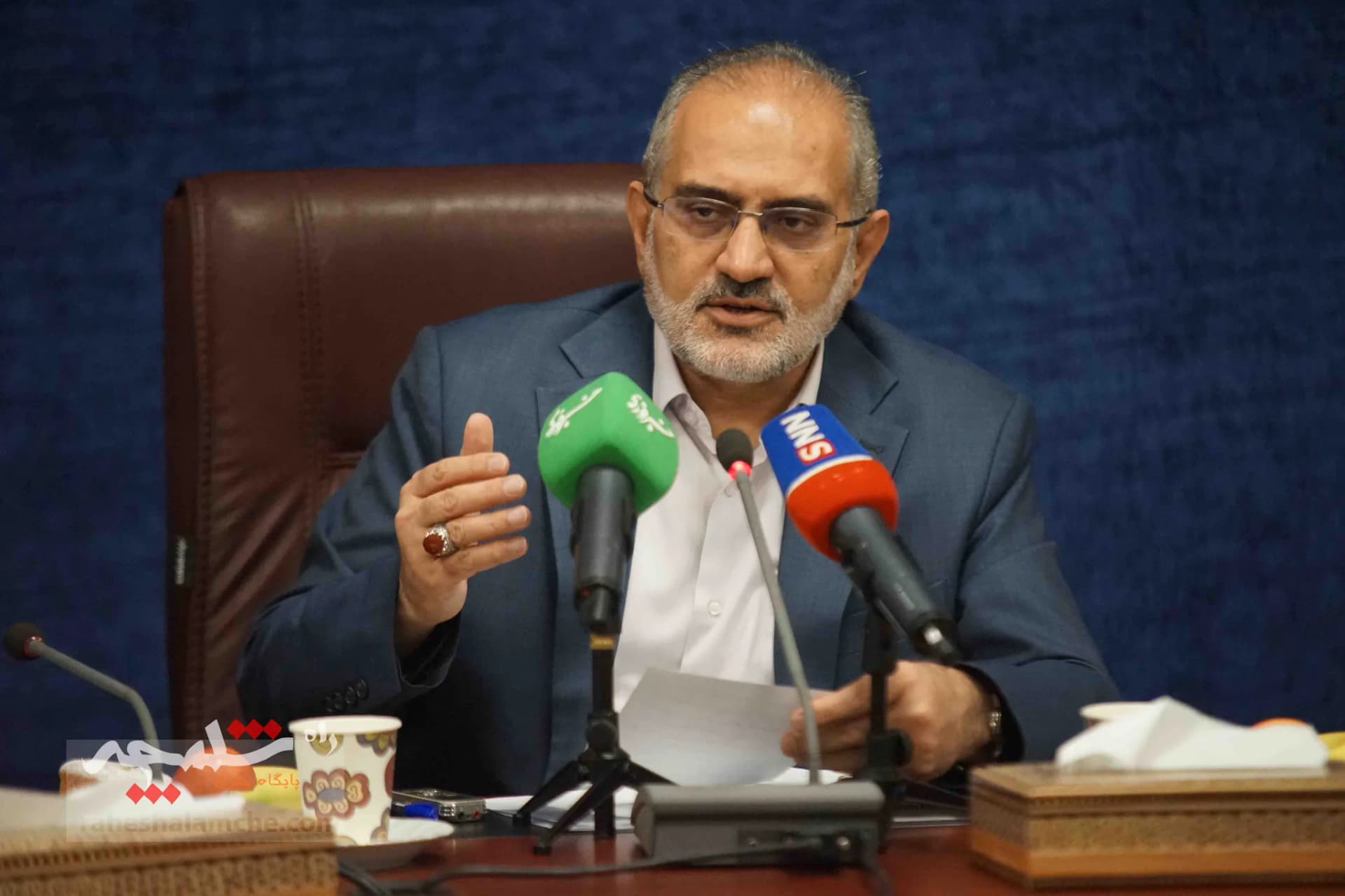 مراسم دیدار و تجلیل سیدمحمد حسینی از خبرنگاران +تصاویر — تصویر 69