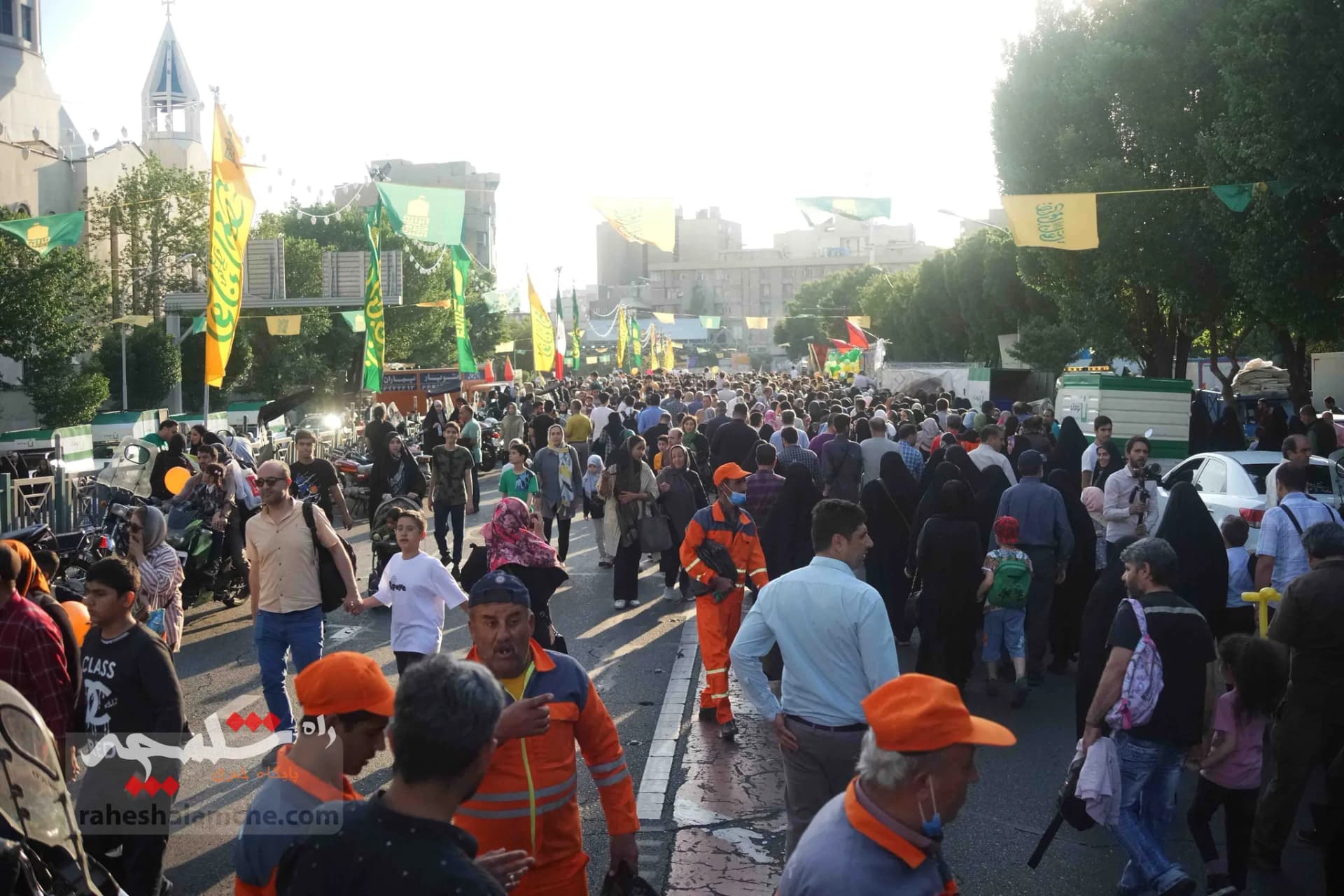 جشن بزرگ امام رضایی‌ها در «تهران» +تصاویر — تصویر 11