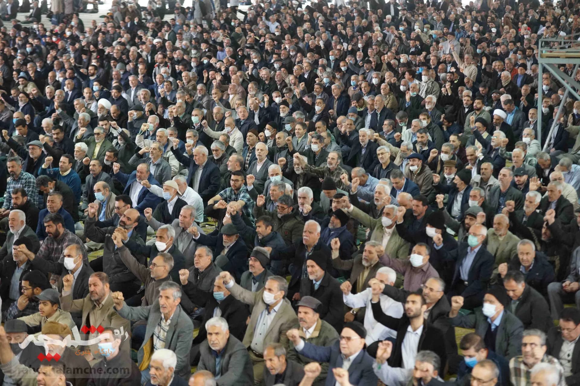 اولین نماز جمعه تهران در سال 1402 +تصاویر — تصویر 51