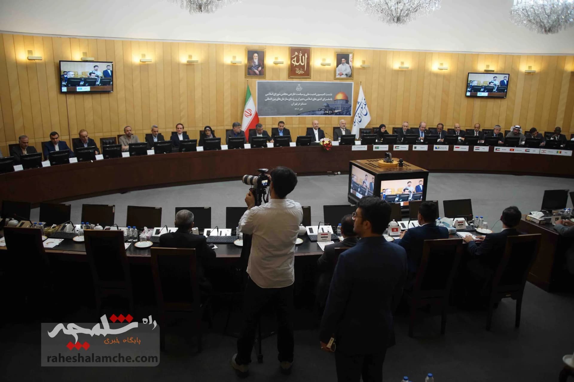 سفرای کشورهای اسلامی در مجلس شورای اسلامی +تصاویر — تصویر 34