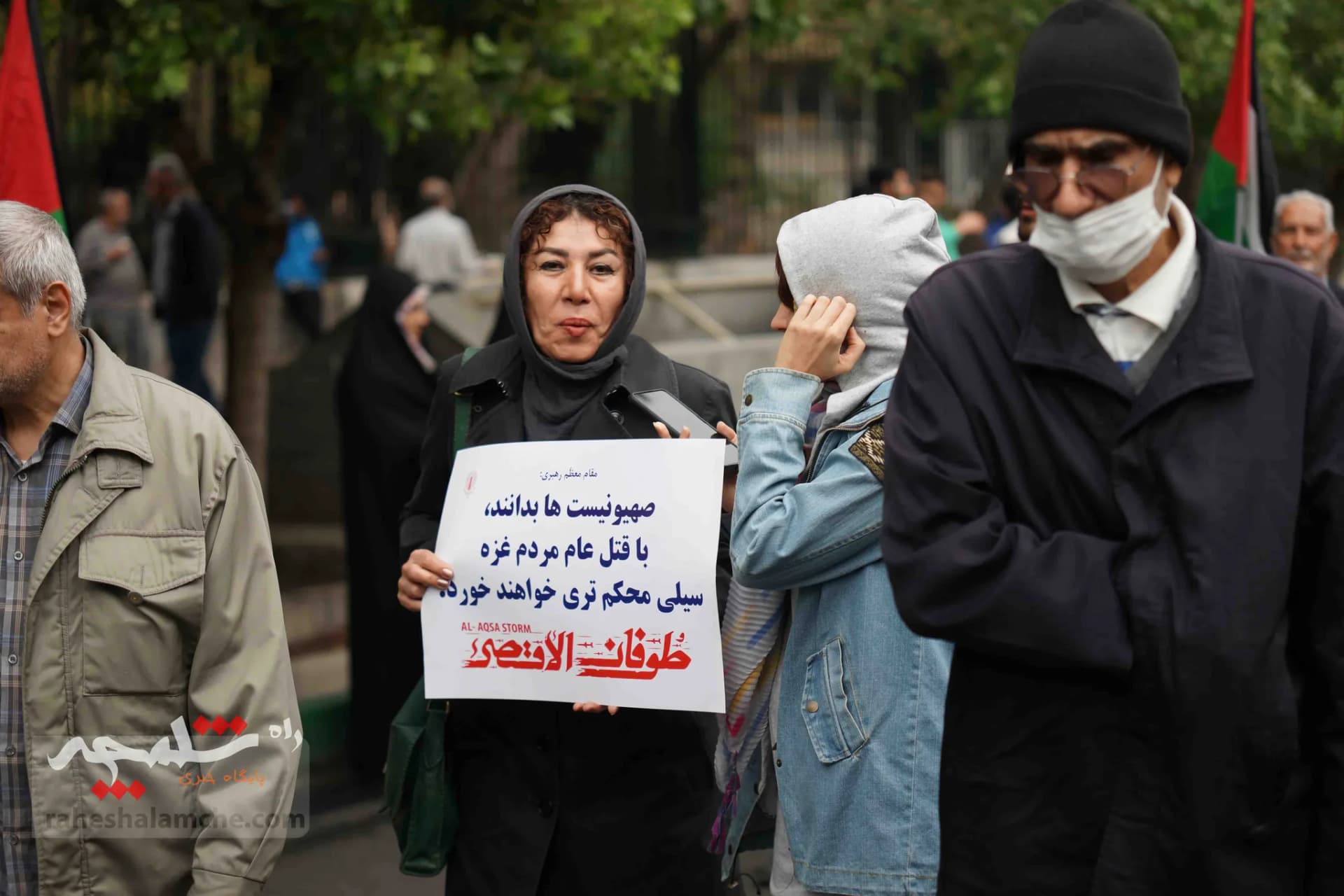 خروش ایرانیان نمازگزار در حمایت از ملت مظلوم فلسطین +تصاویر — تصویر 30