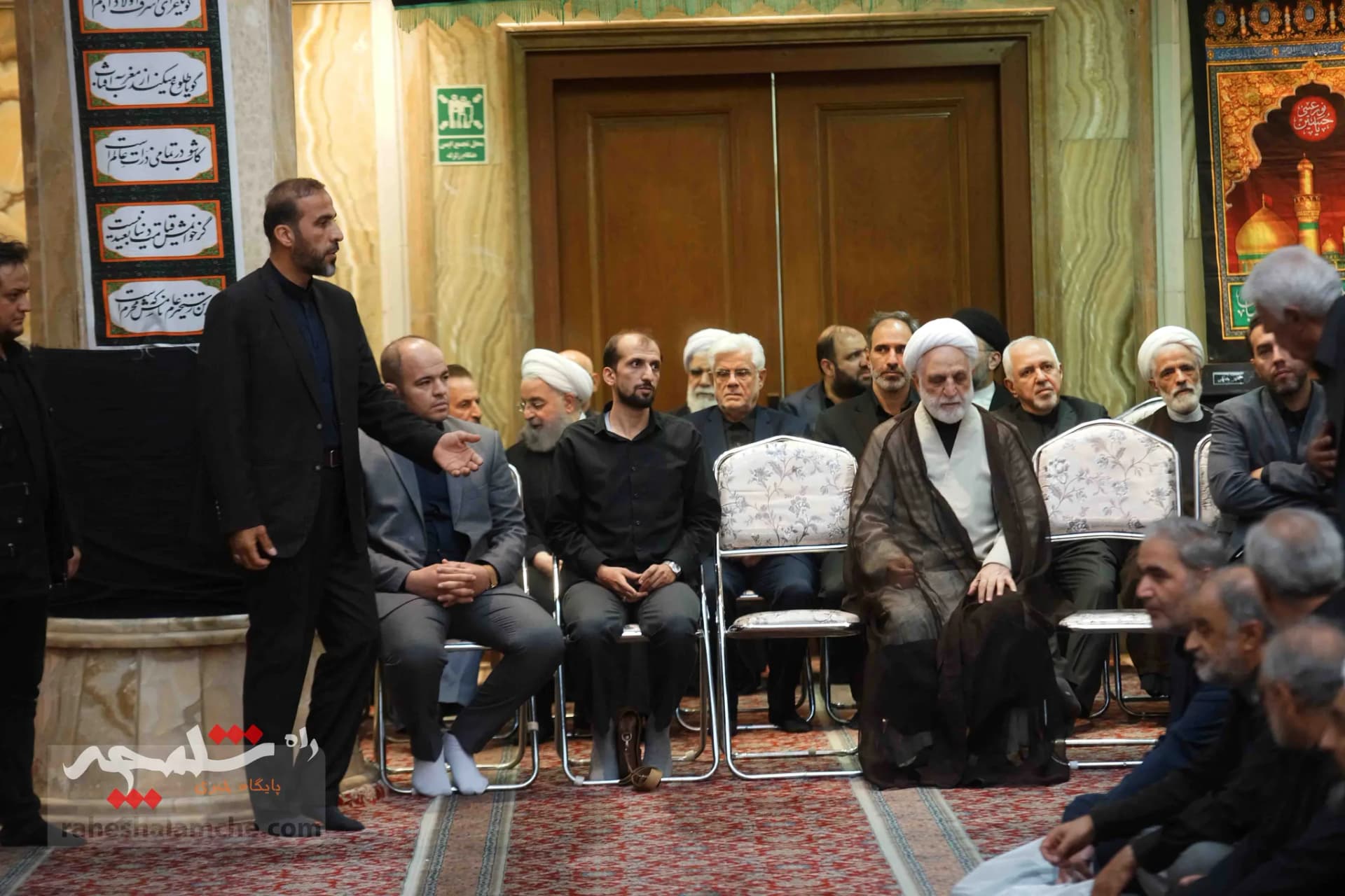 مراسم ختم پدر شهیدان حجازی چه کسانی حضور داشتند؟ +تصاویر — تصویر 5