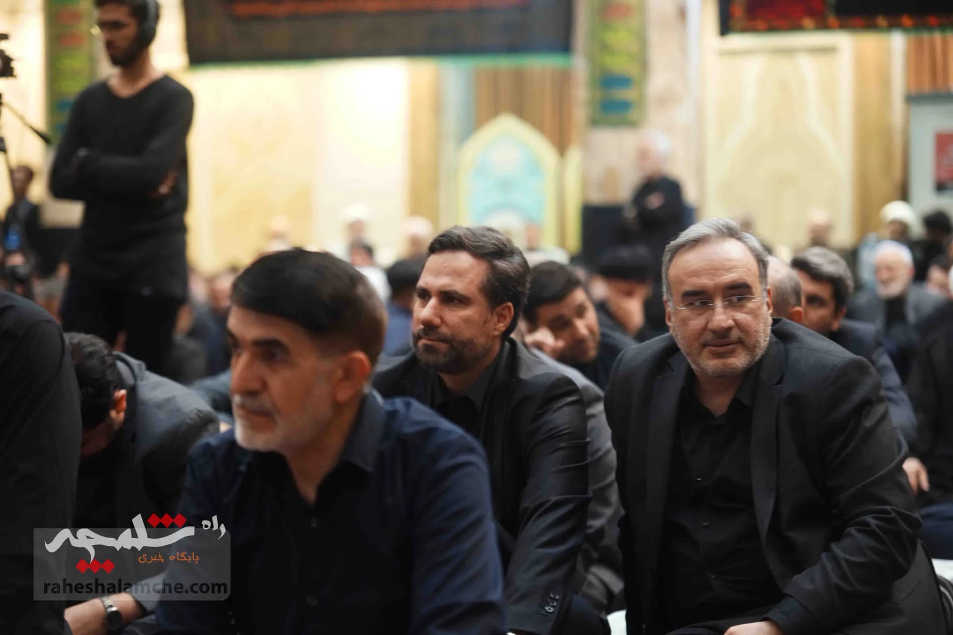 مراسم ختم پدر شهیدان حجازی چه کسانی حضور داشتند؟ +تصاویر — تصویر 127