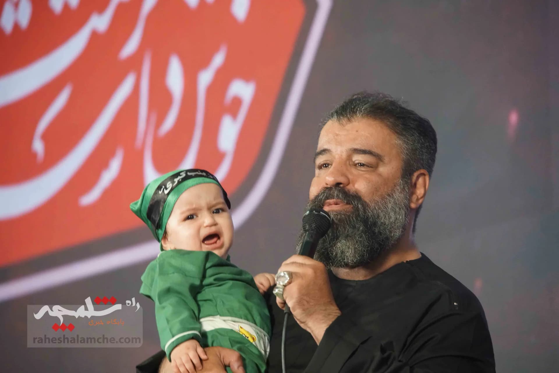 اجتماع بزرگ شیرخوارگان حسینی به یاد کودکان غزه + تصاویر — تصویر 48