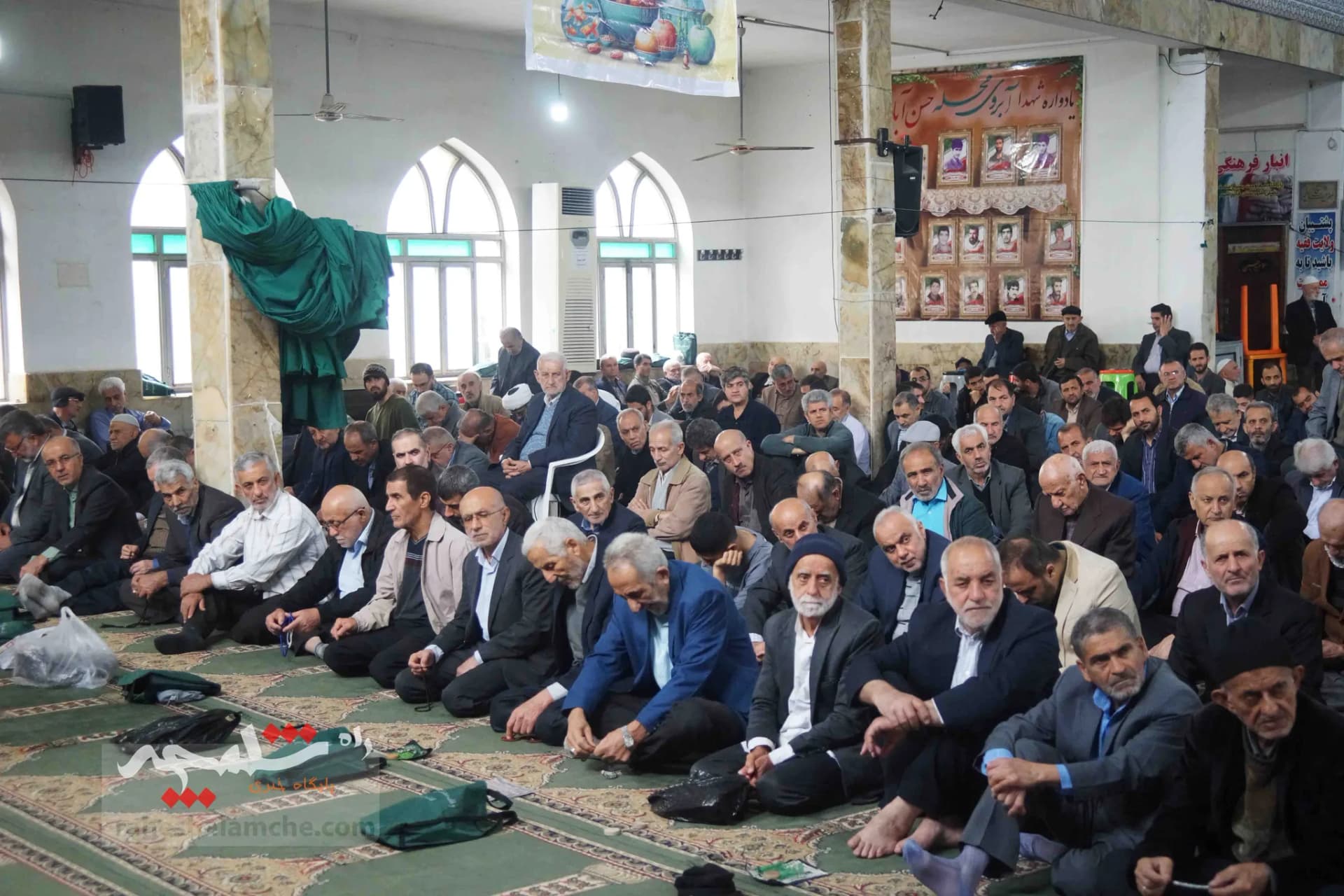 نماز جمعه این هفته قائمشهر برگزار شد +تصاویر — تصویر 20