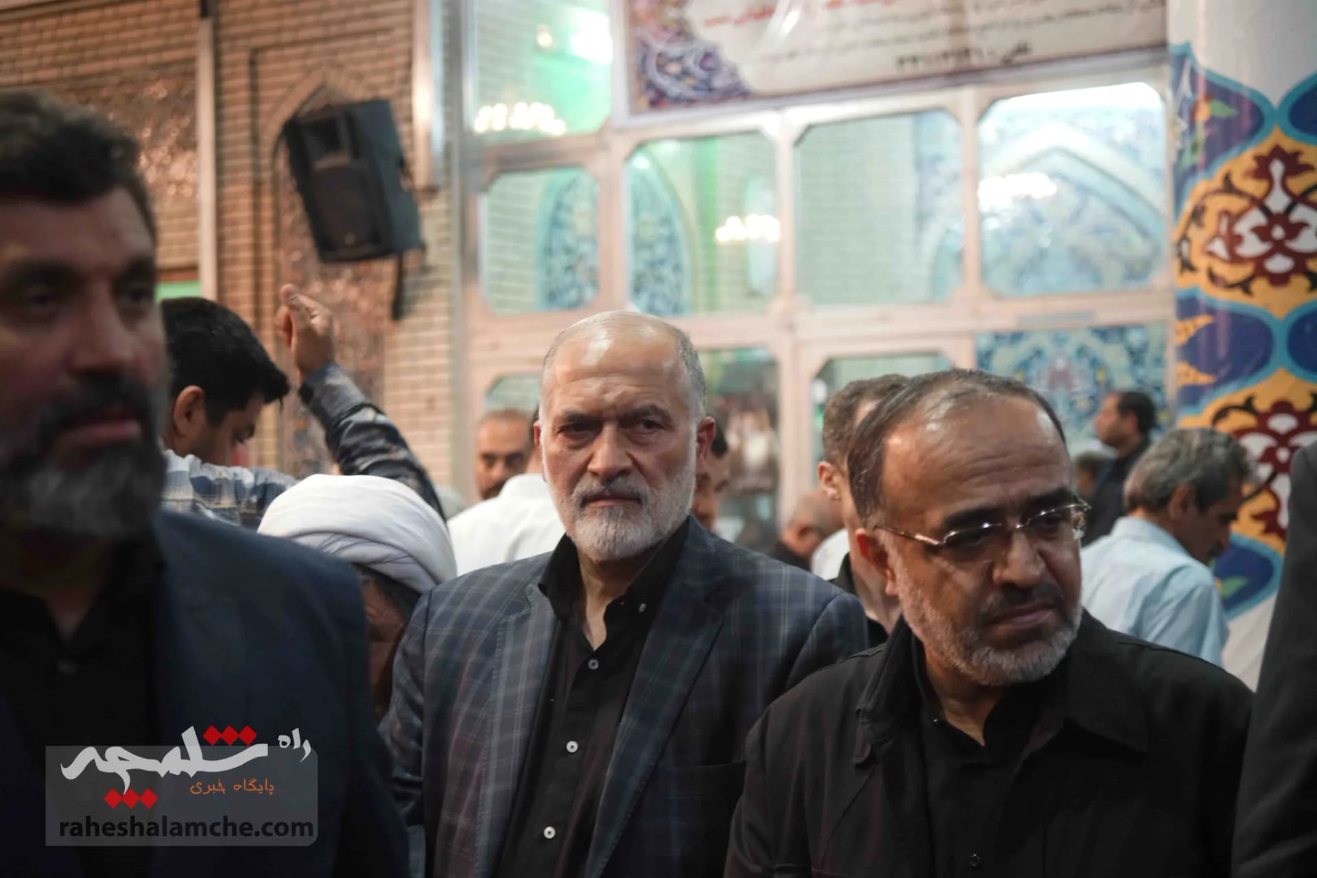 چه کسانی در مراسم گرامی‌داشت شهدای خدمت در مسجد ارک حضور داشتند؟ +تصاویر — تصویر 3