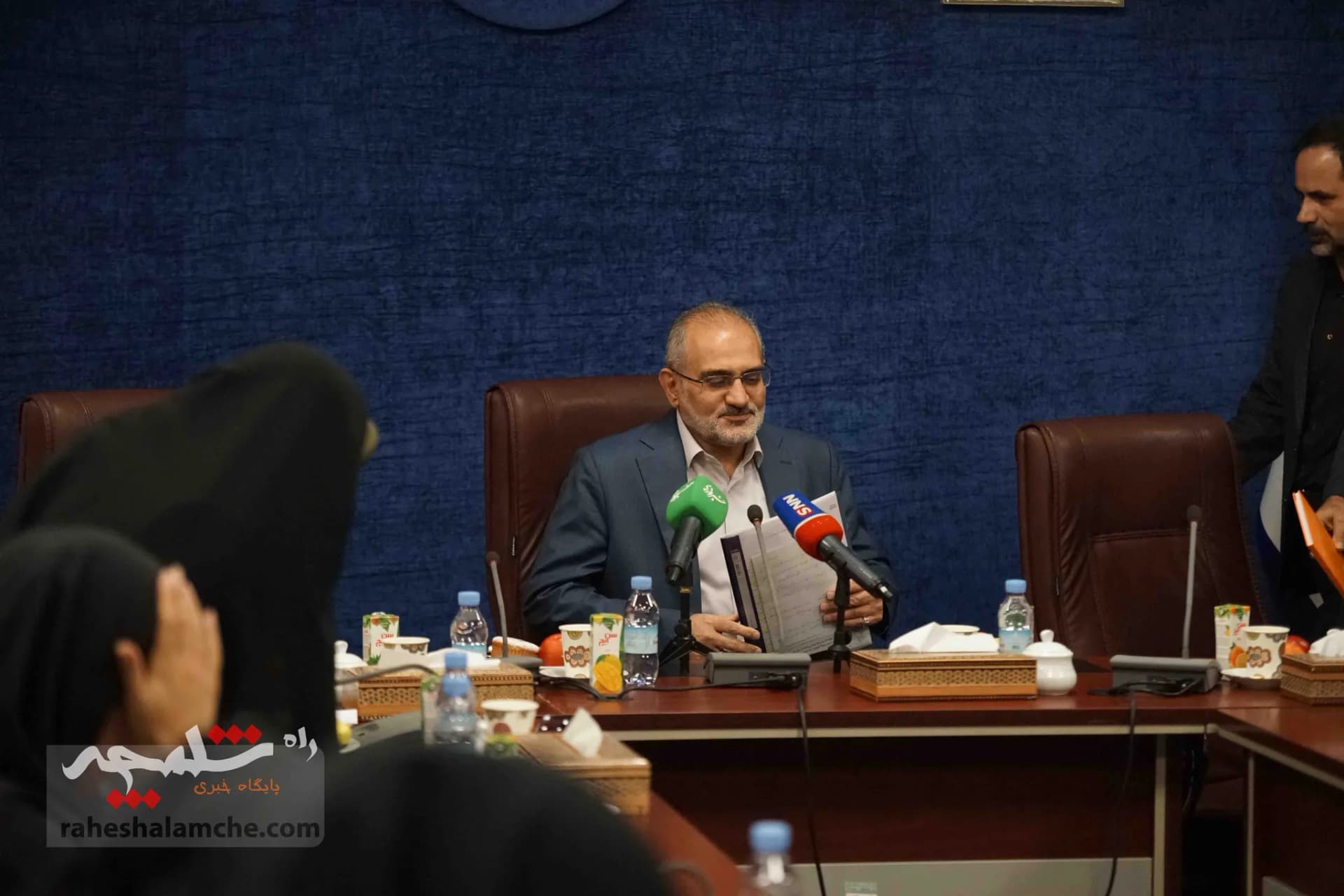 مراسم دیدار و تجلیل سیدمحمد حسینی از خبرنگاران +تصاویر — تصویر 21