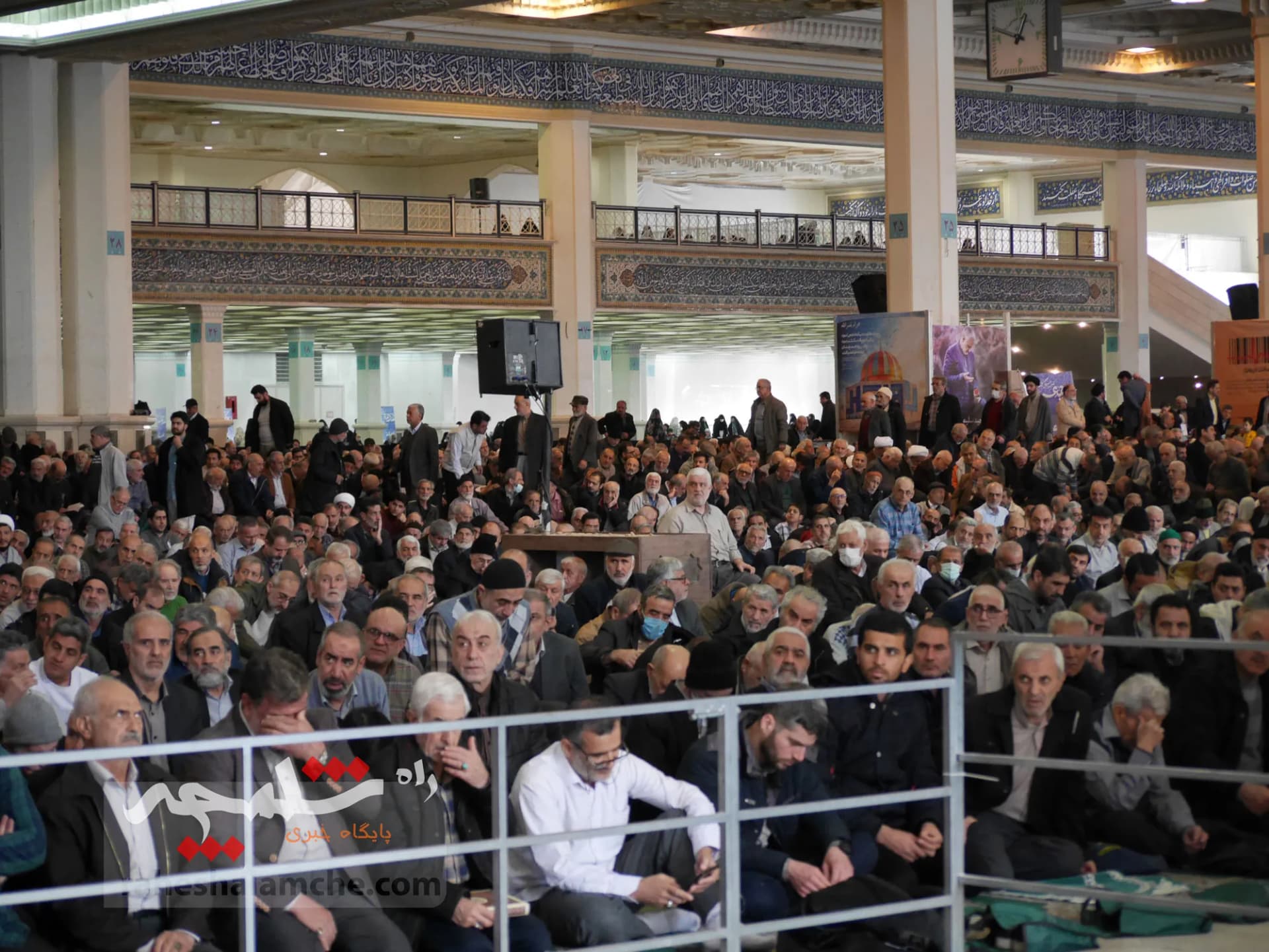 اولین نماز جمعه تهران در ماه مبارک رمضان برگزار شد +تصاویر — تصویر 55